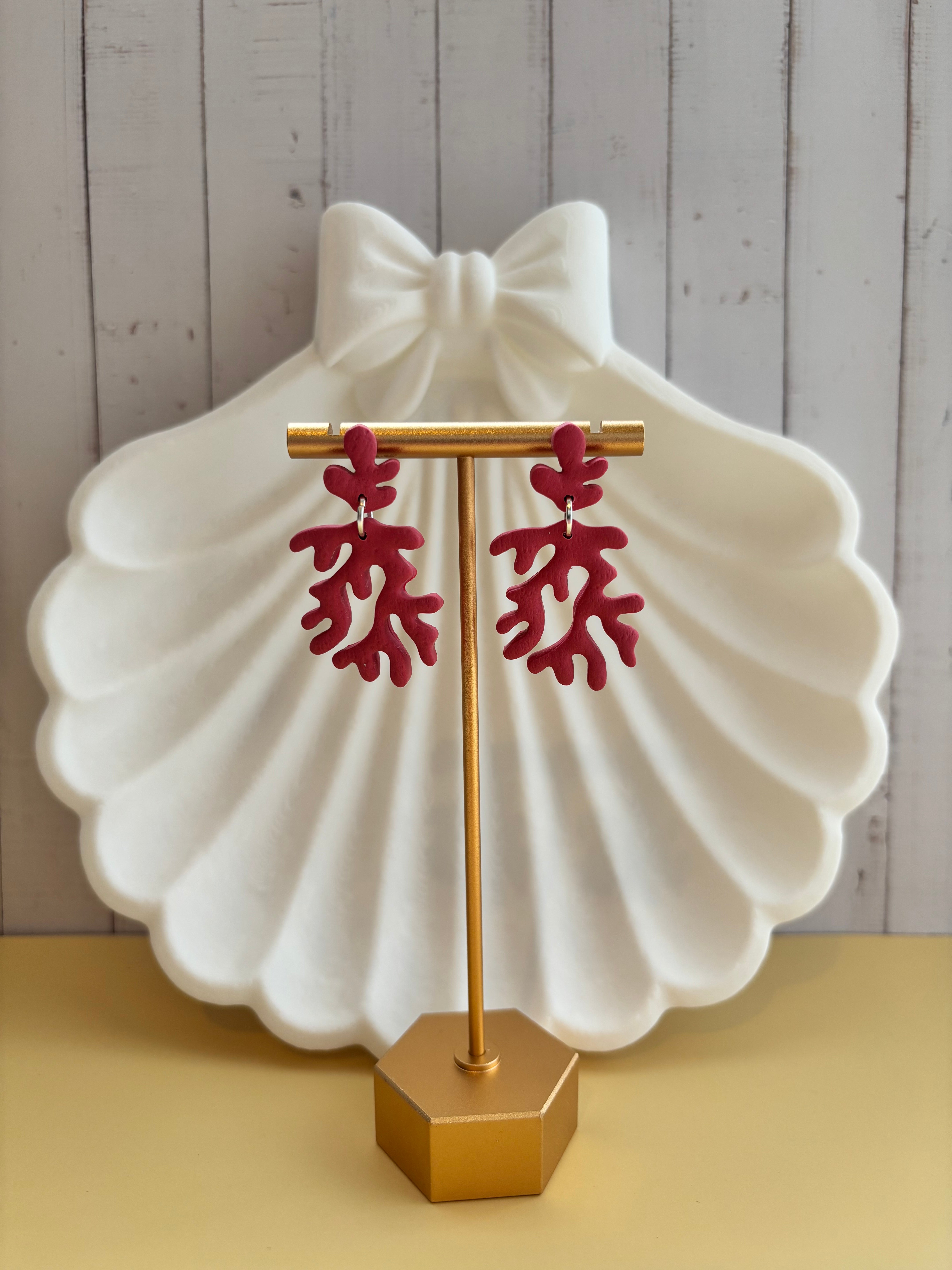 Seaside Stories | Coral Reef Dangle Earrings