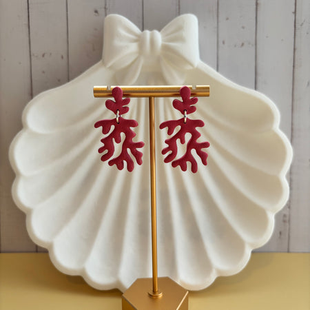 Seaside Stories | Coral Reef Dangle Earrings