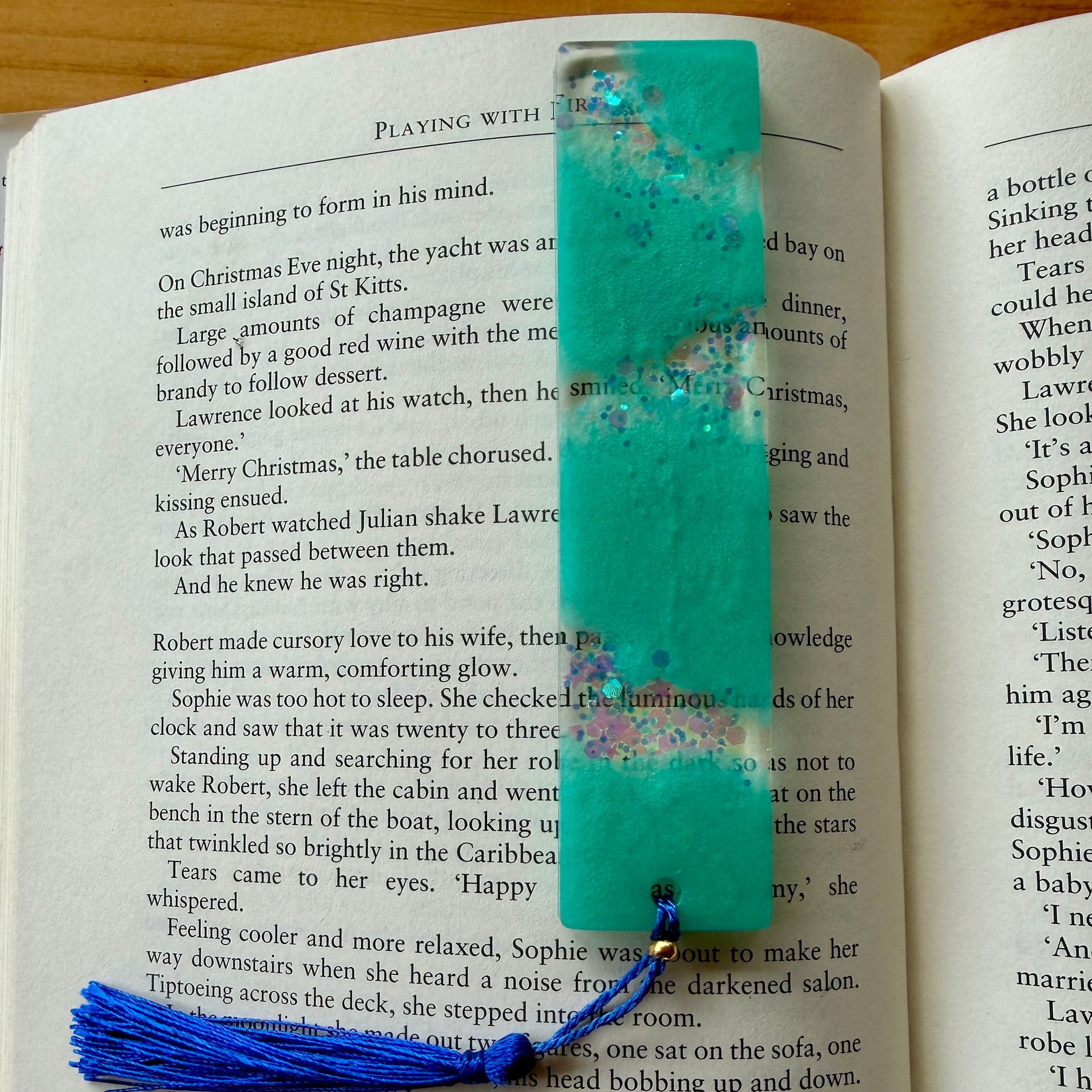 Aqua Bookmark