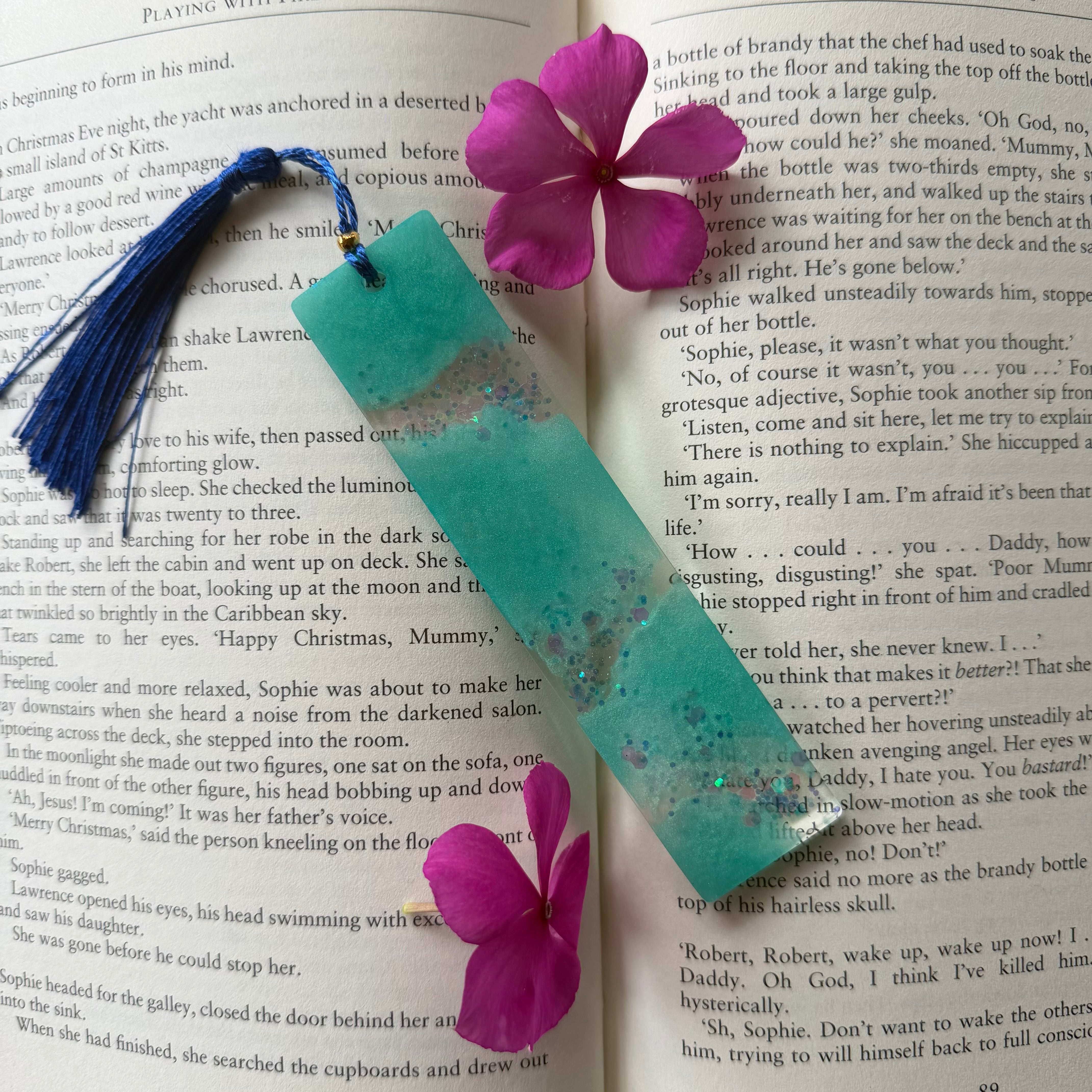 Aqua Bookmark