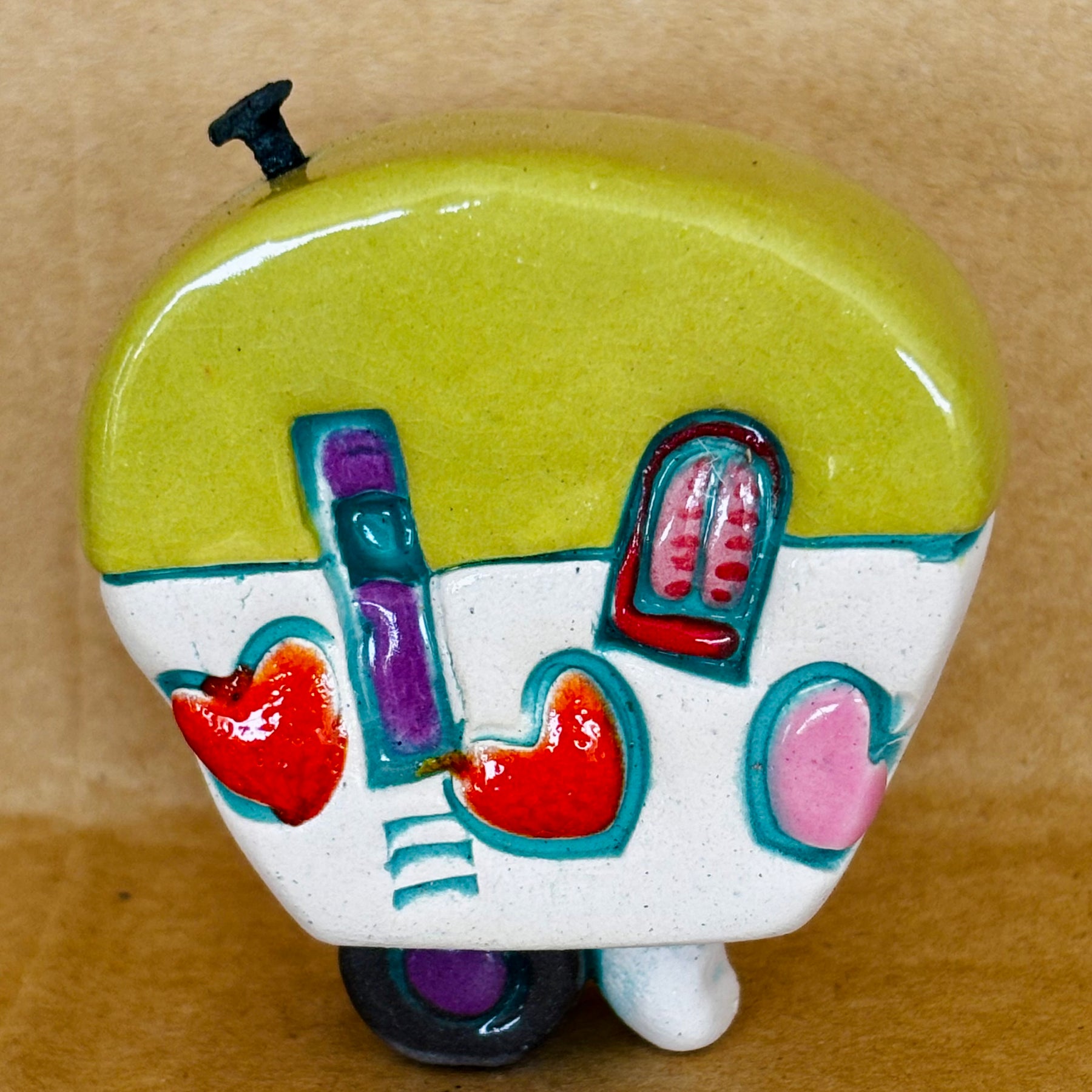 Small Retro Collectable Ceramic Caravan 5