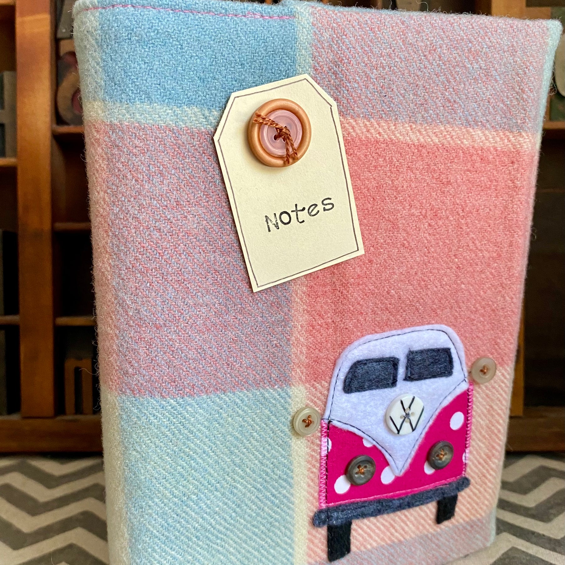 A5 Upcycled Notebook Kombi - Multi