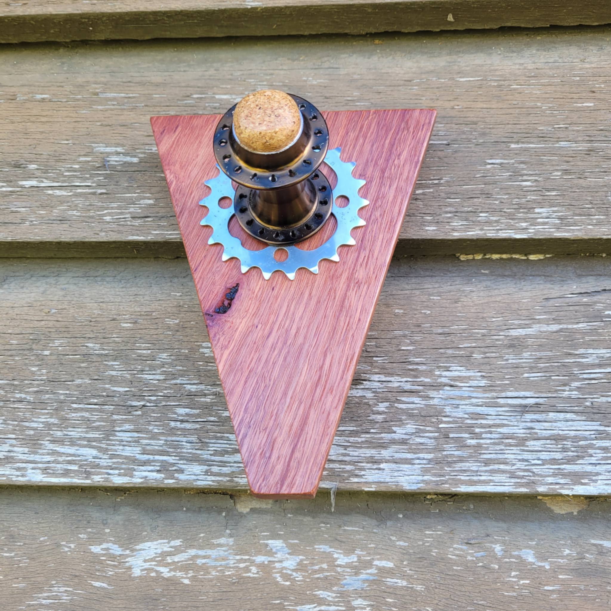 bicycle single wheel hub helmet hat coat hanger