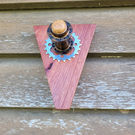 bicycle single wheel hub helmet hat coat hanger