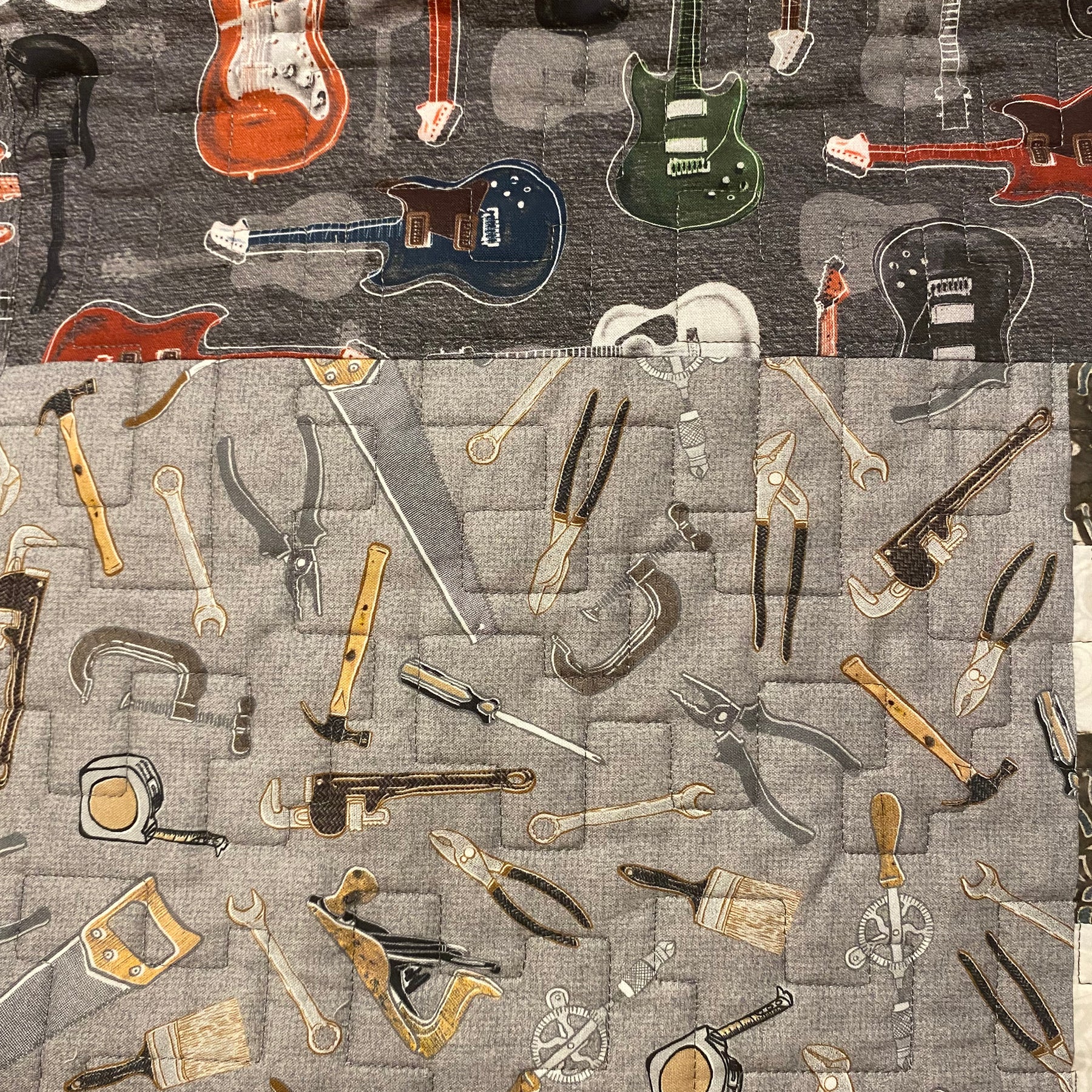 Man Cave - Masculine Double Bed or King Single Quilt