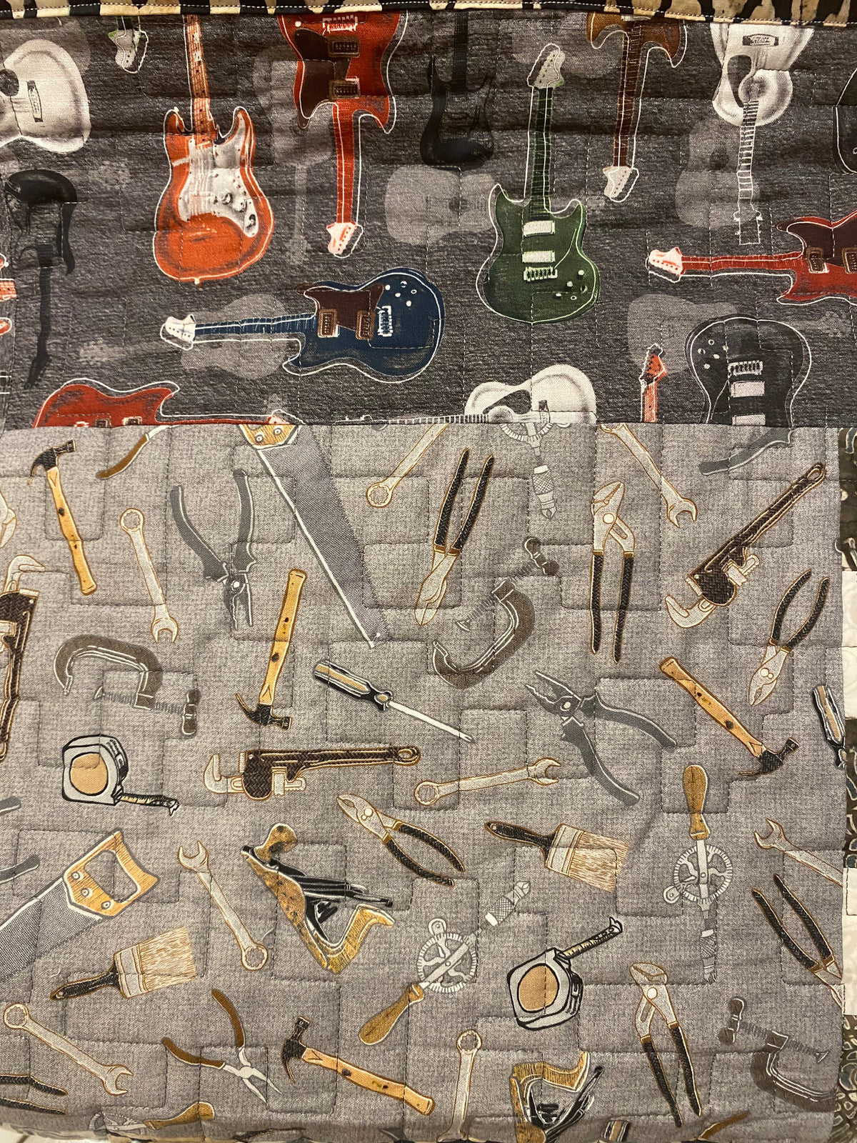 Man Cave - Masculine Double Bed or King Single Quilt