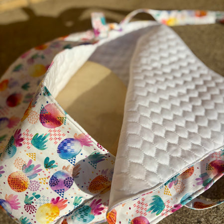 Handmade Drum Bag 14”-16” pineapples