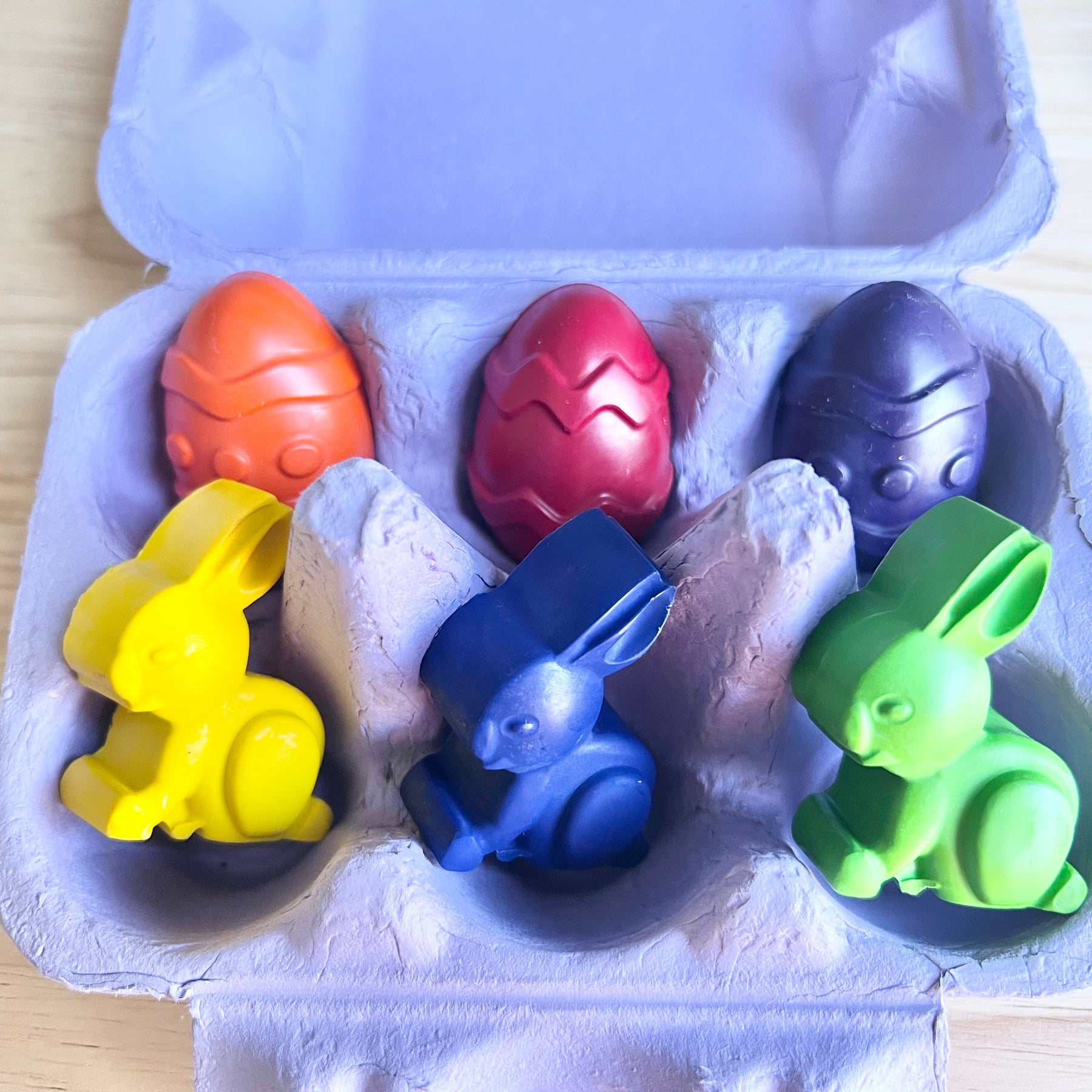 Bunny & Egg Crayon Carton – Easter Gift Set