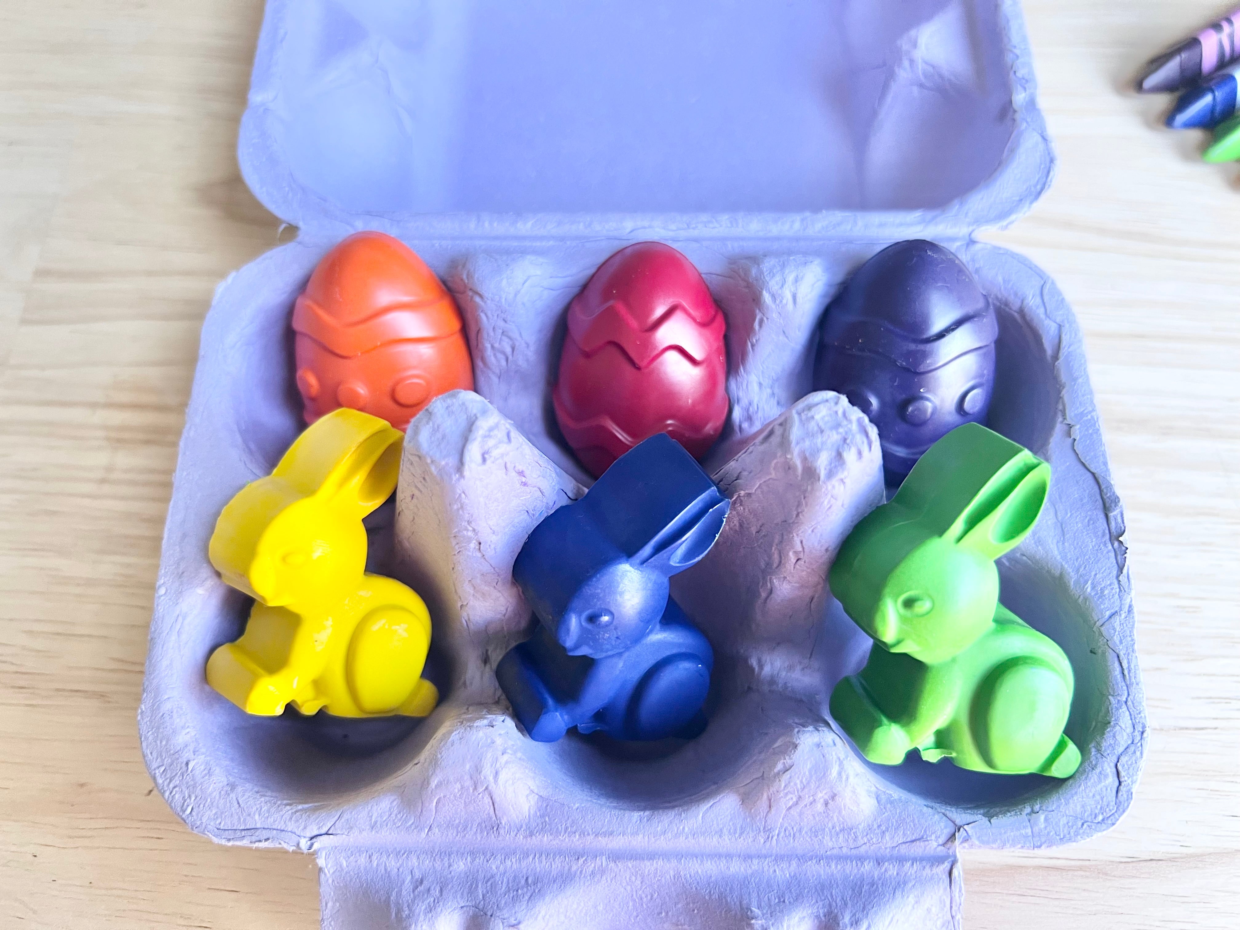 Bunny & Egg Crayon Carton – Easter Gift Set