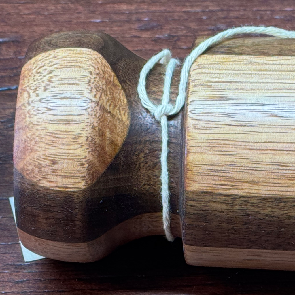 Large Wooden Pork Pie Dolly | 65 mm base