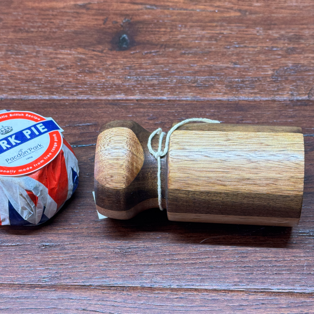 Large Wooden Pork Pie Dolly | 65 mm base