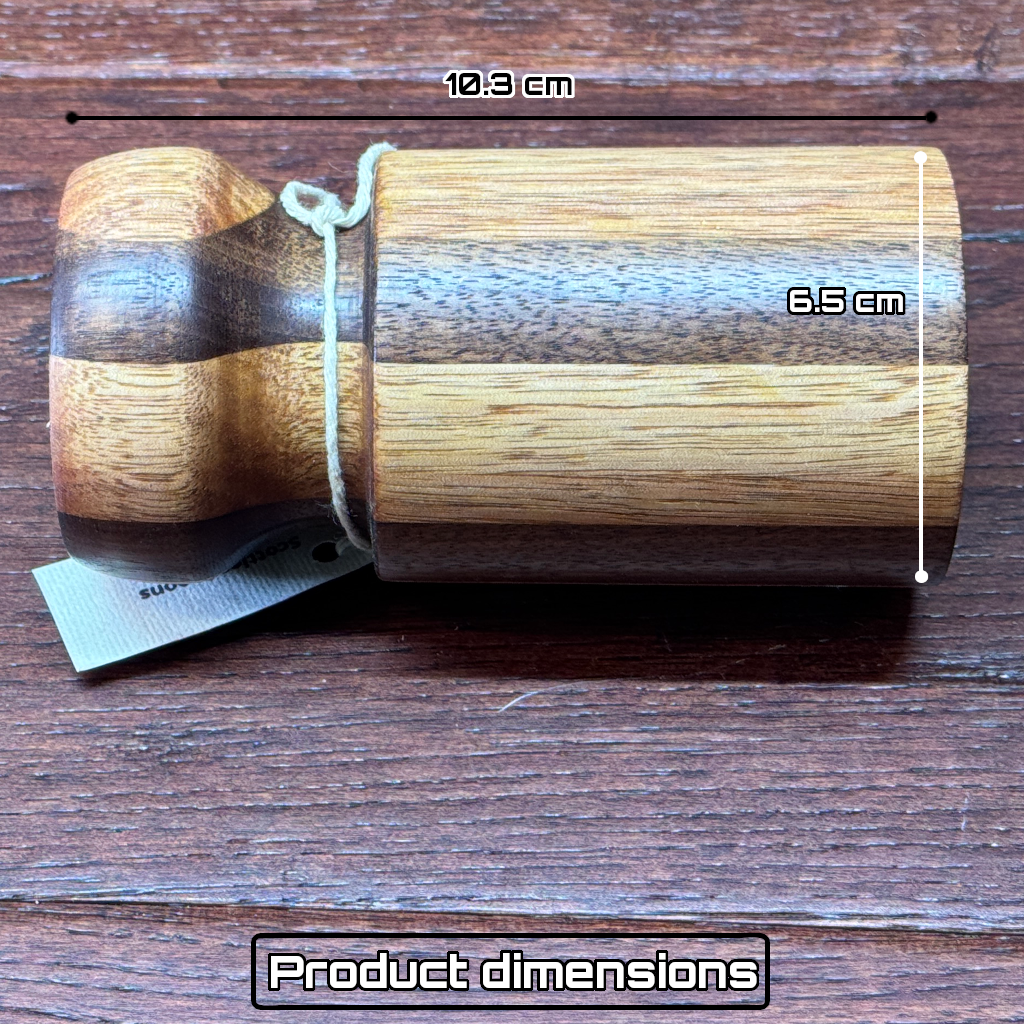 Large Wooden Pork Pie Dolly | 65 mm base