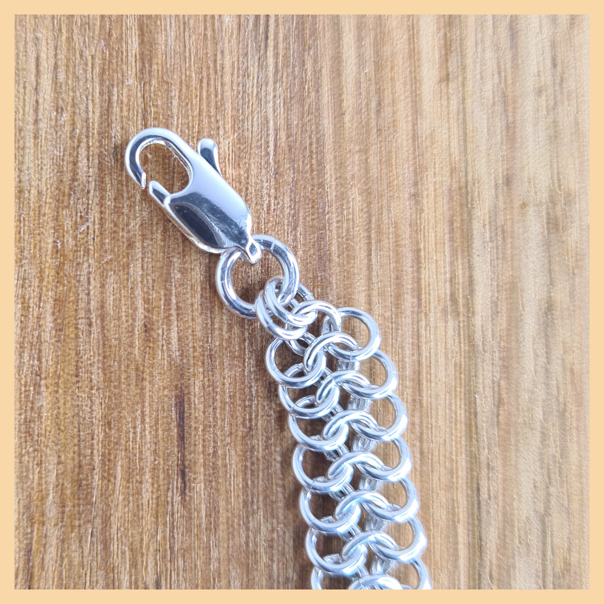 Chainmaille European 4 in 1 Weave Bracelet