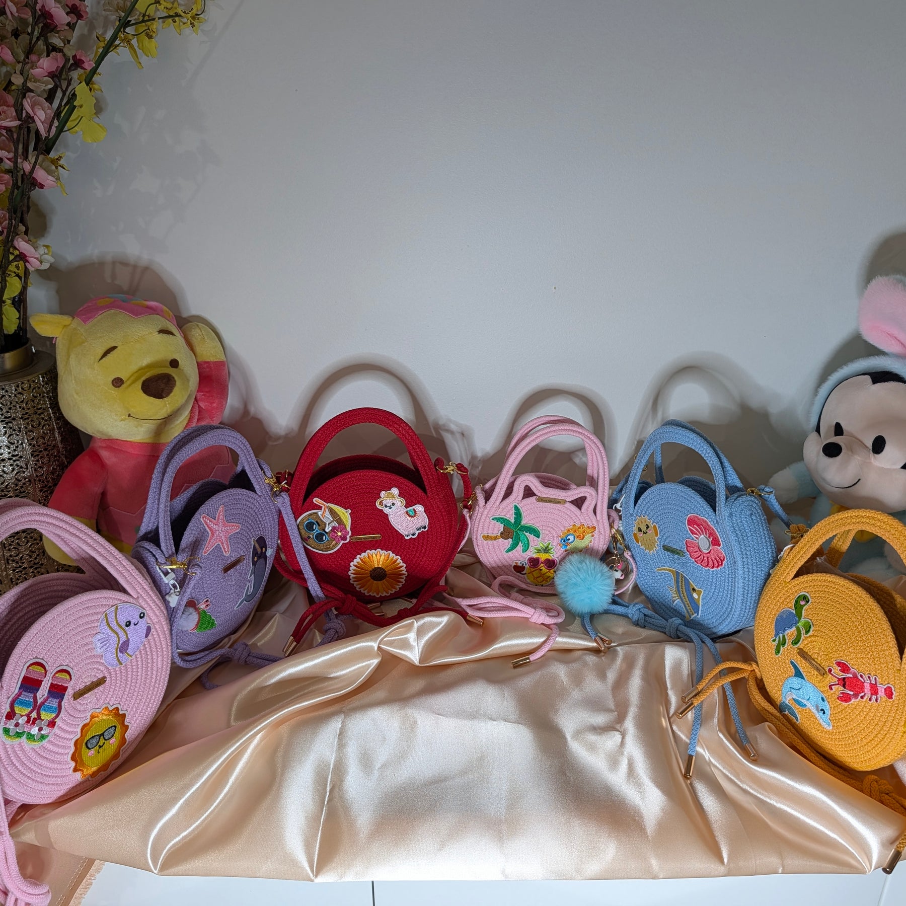 Little Joy Handmade Kids Cotton Cord Bags