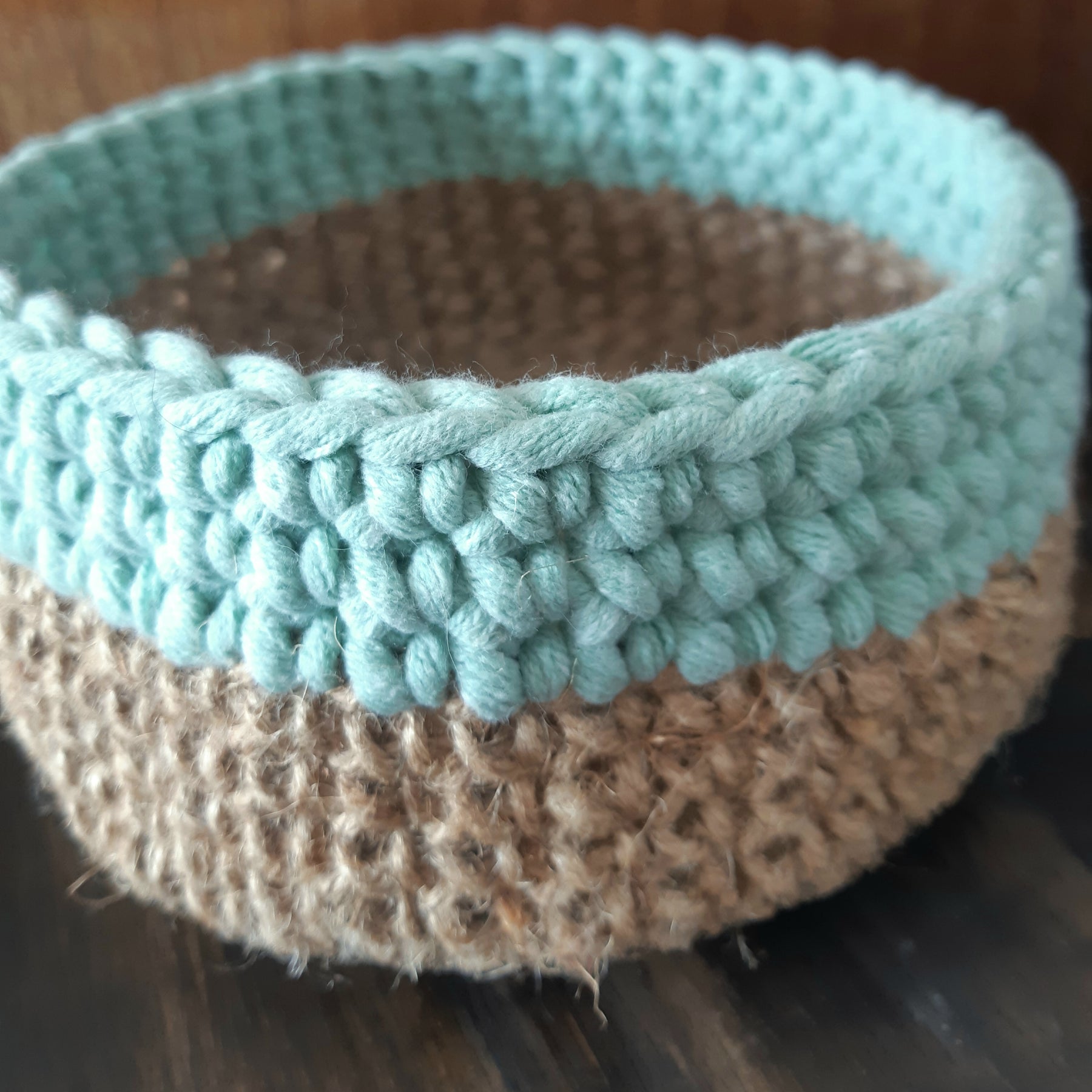 Crochet Basket Set (3)