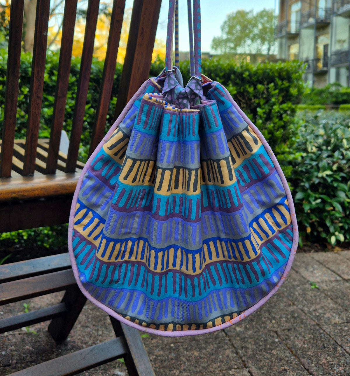 Large Knitting Project Bag – Convertible Shoulder Bag