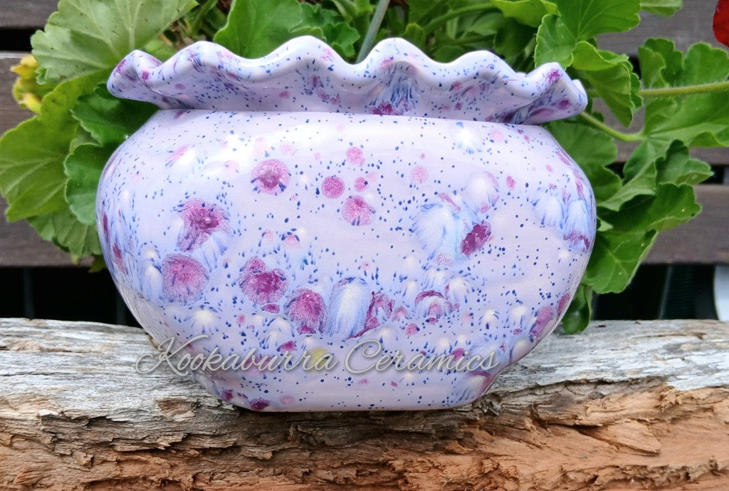 Ceramic African Violet Pot Self watering