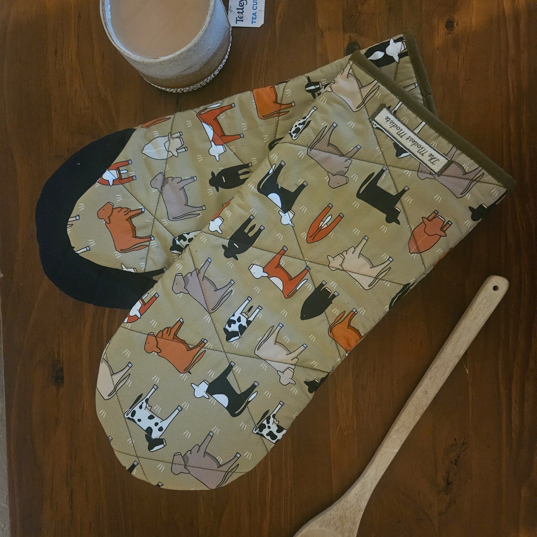 Long Oven Mitt