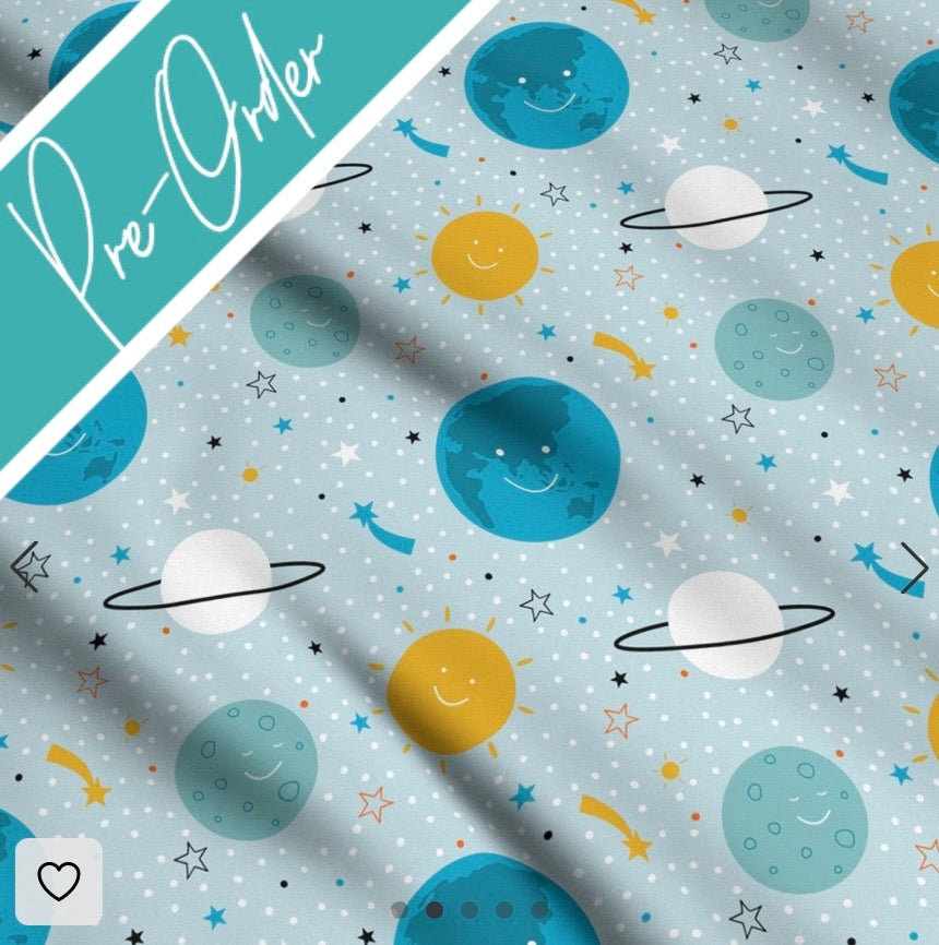 PRE-ORDER Water-resistant wet bags - Cosmic Smiles (Creative Monsoon)