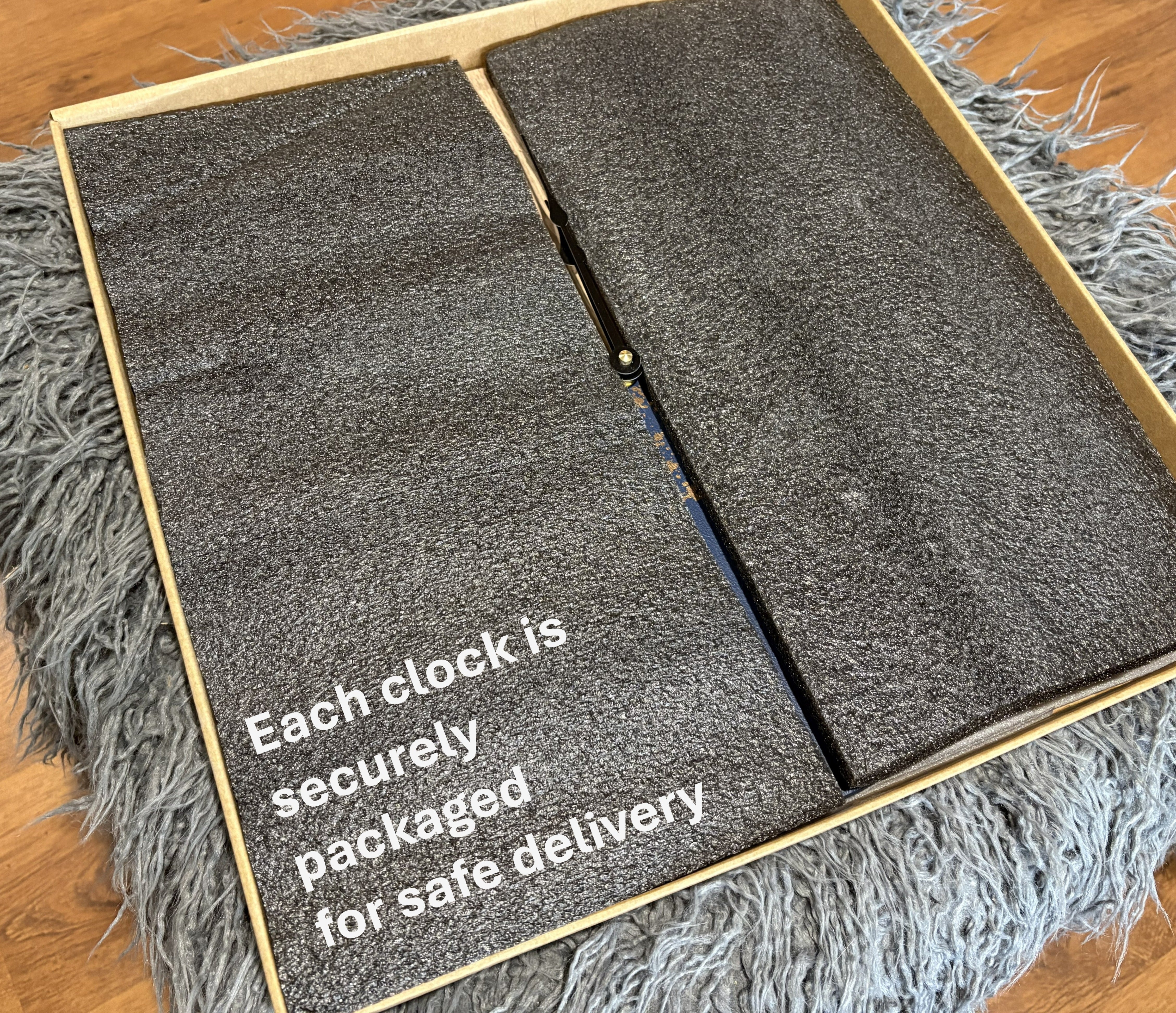 Verdant – Handmade Tasmanian Oak Wall Clock | Sage Green Splatter Design, Silent Movement | 30cm or 40cm