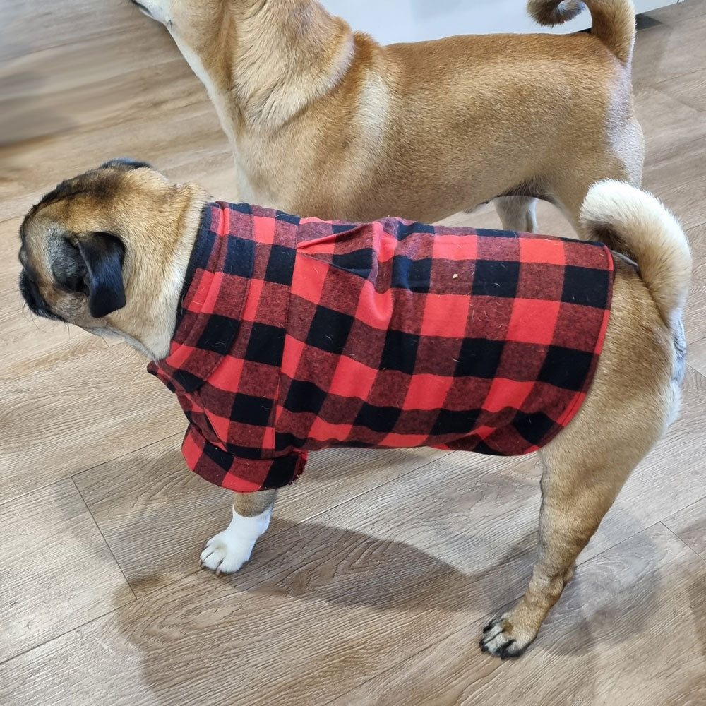 Dog Shirt Coat Jacket up to 20kg Flannelette, Hawaiian