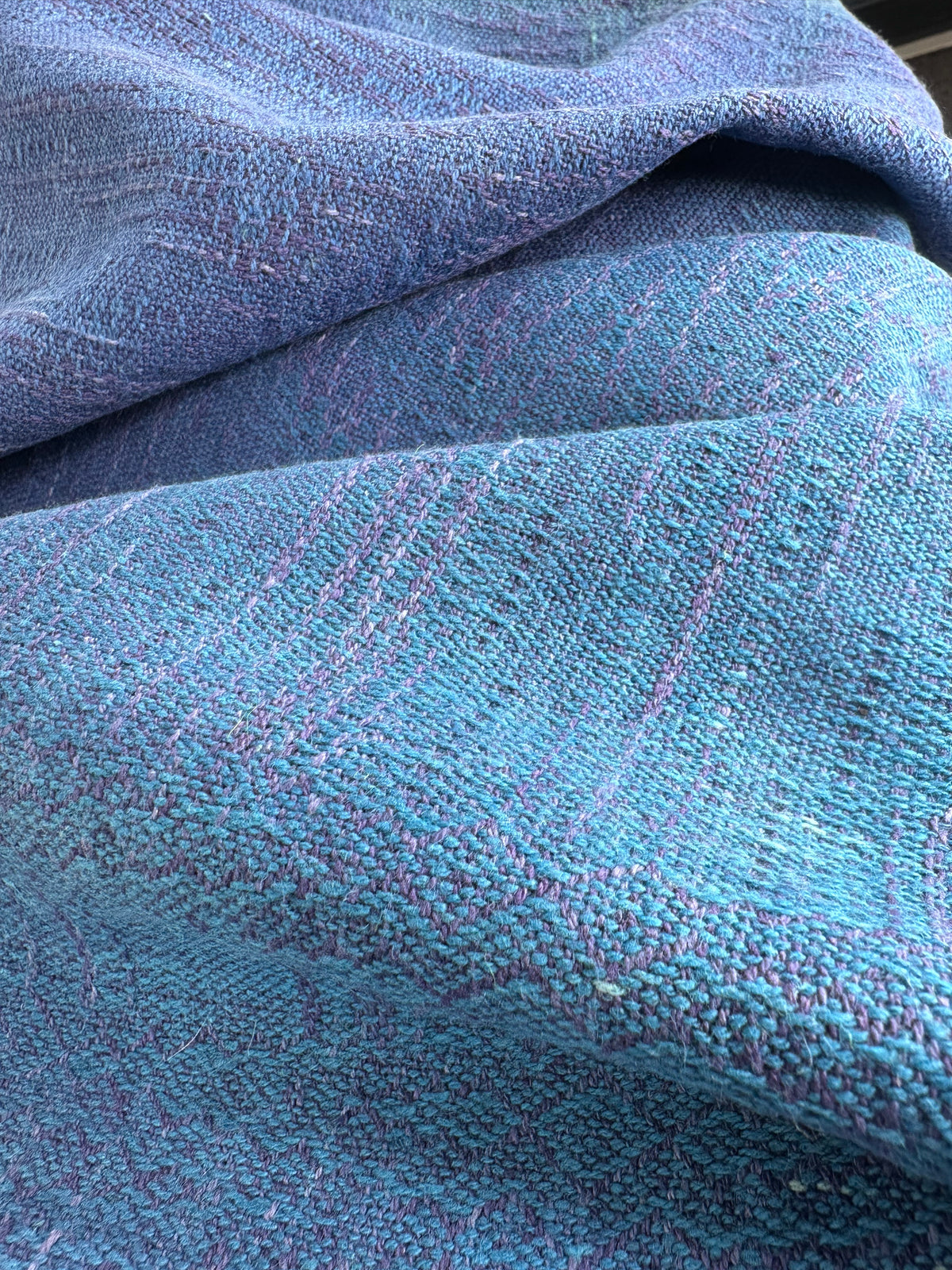 Hand-Dyed and Handwoven Linen/Cotton Tea Towels