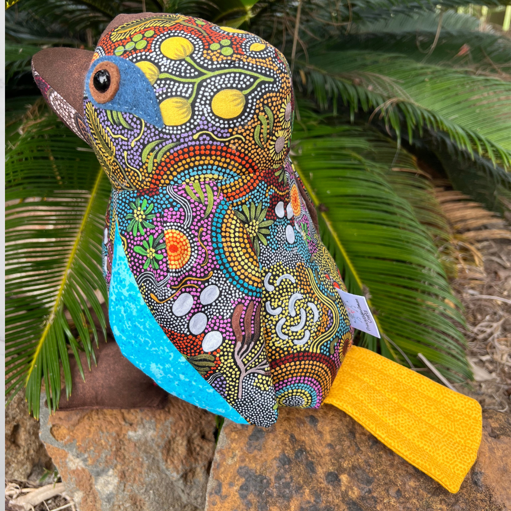 Handmade Fabric Kookaburra