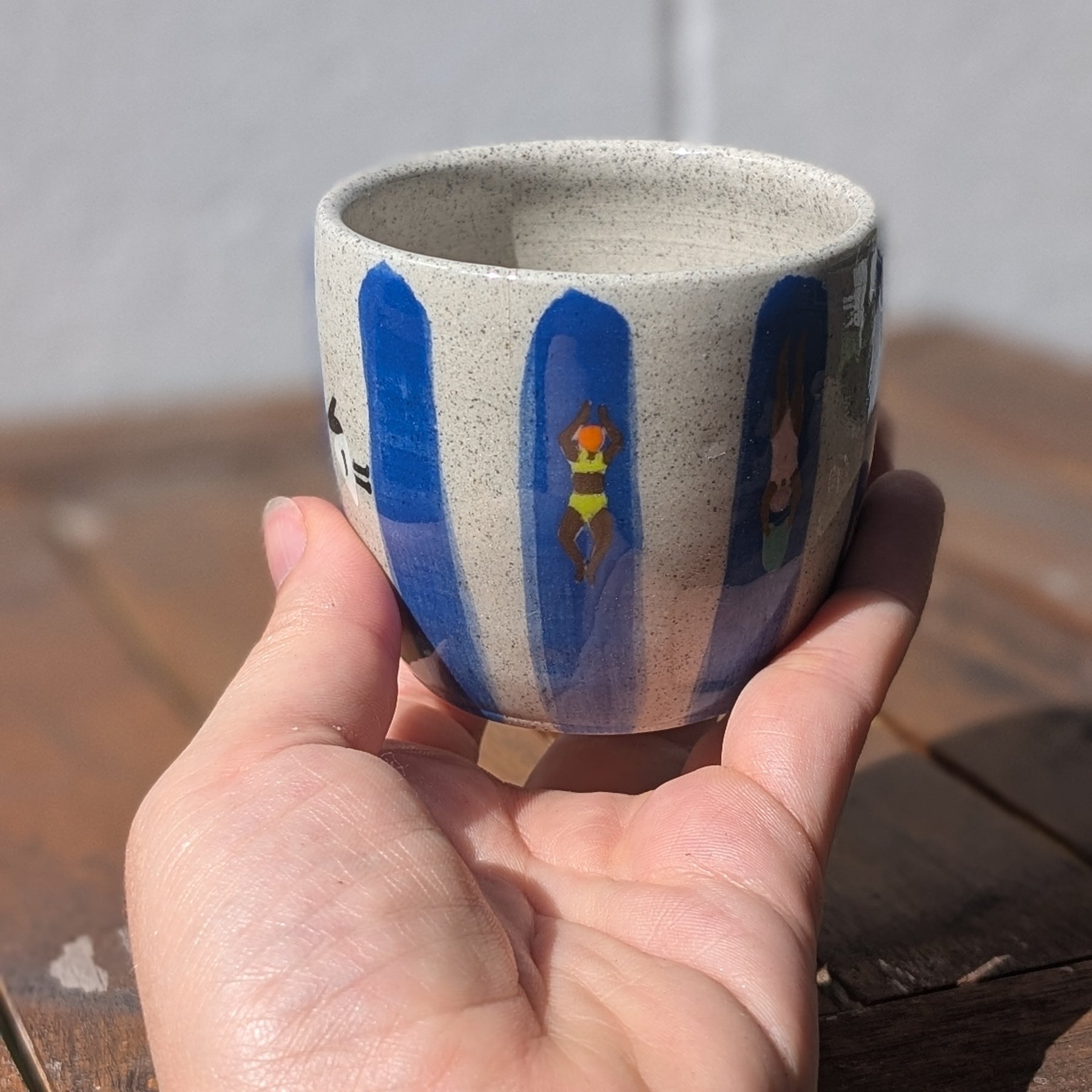Swimming Lanes 5oz cups