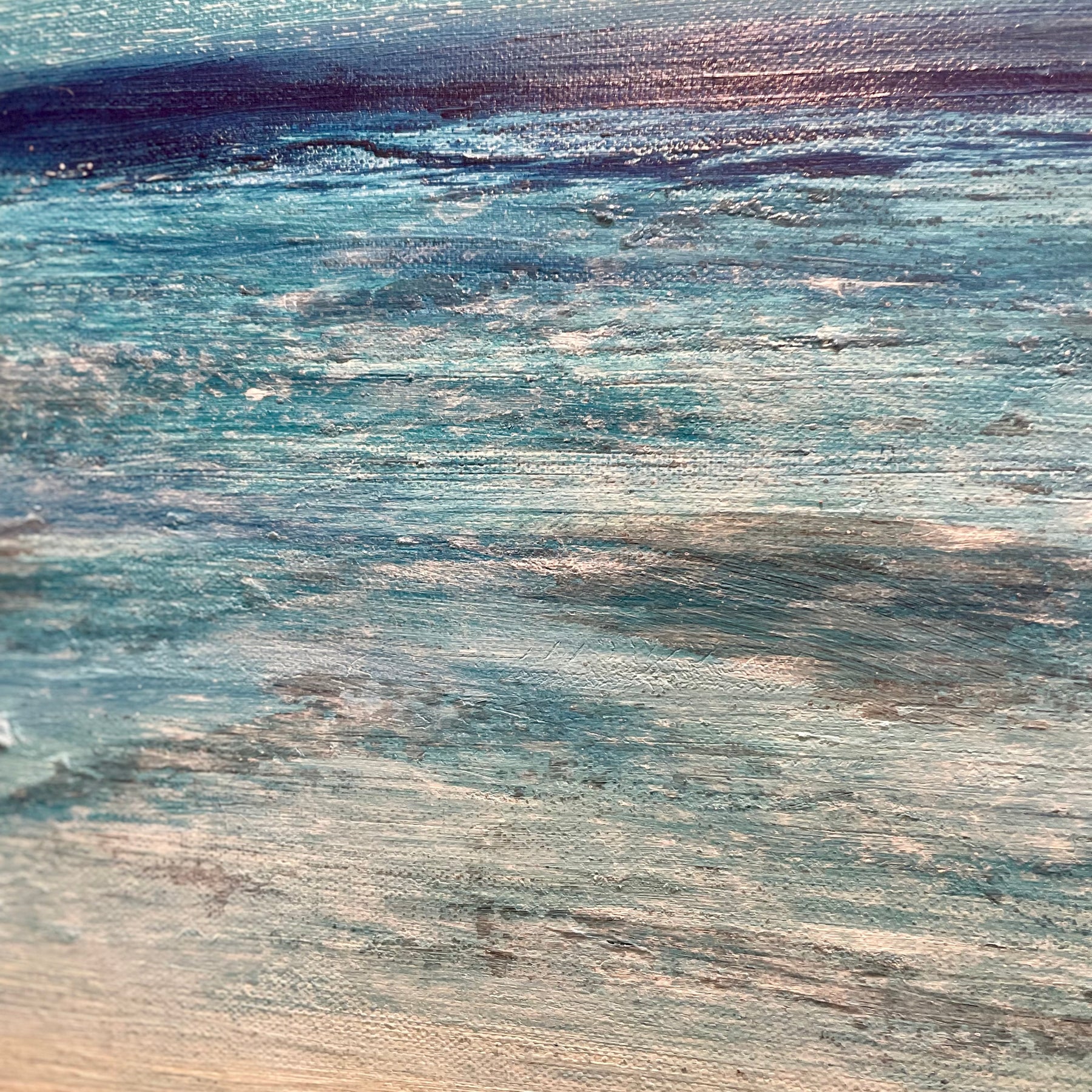 Drifting Shores - Original Textured Acrylic