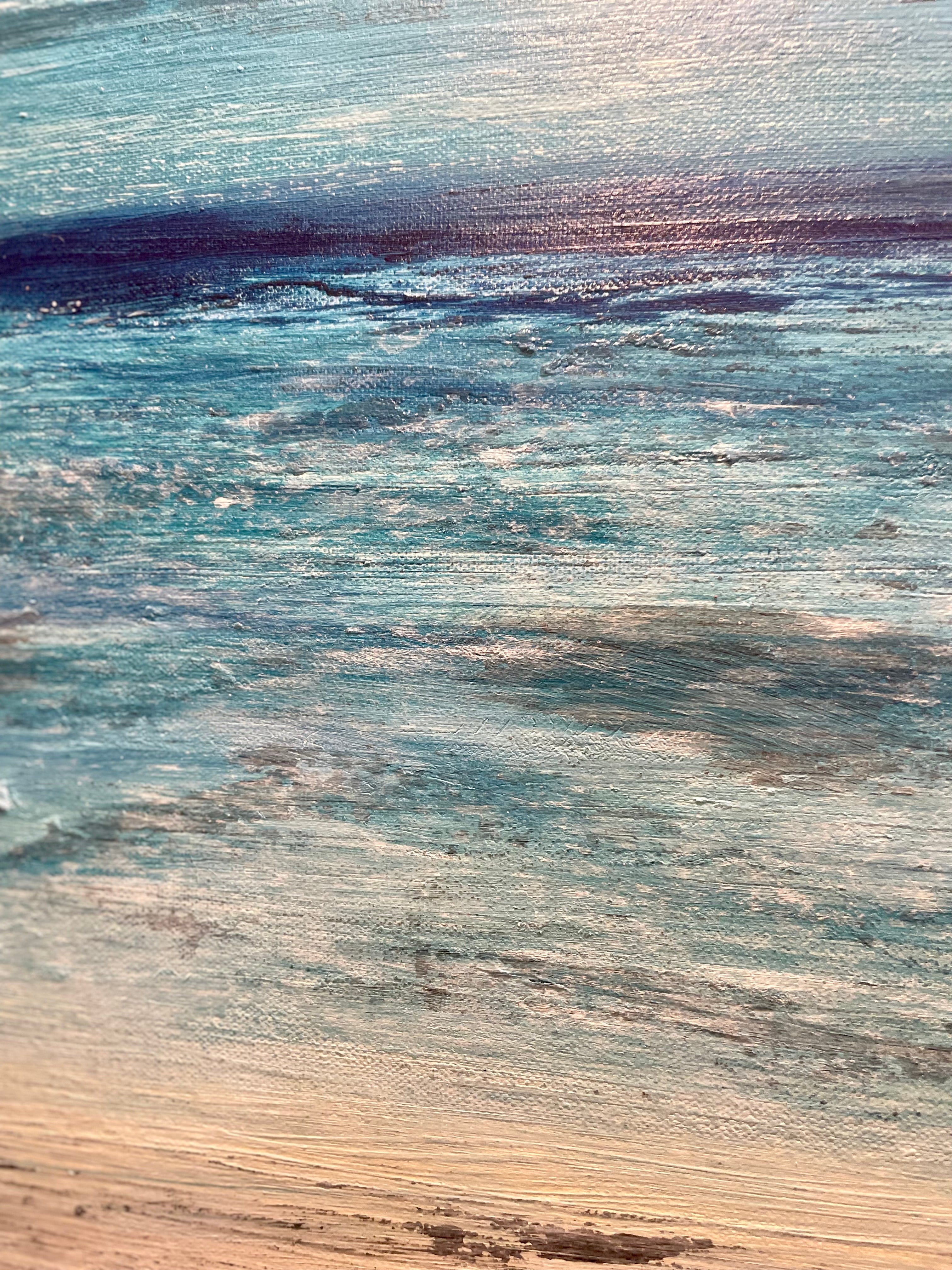Drifting Shores - Original Textured Acrylic