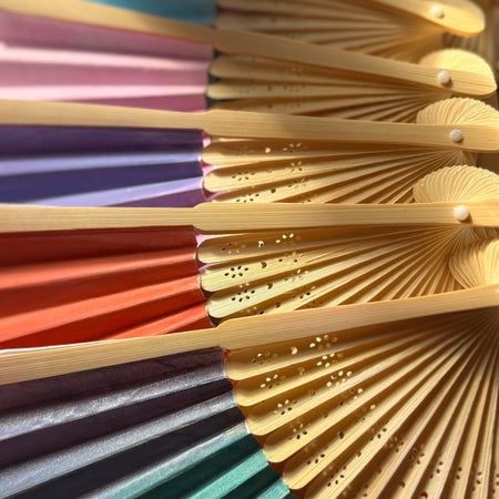 Handpainted fans for you or for an event, wedding or party!
