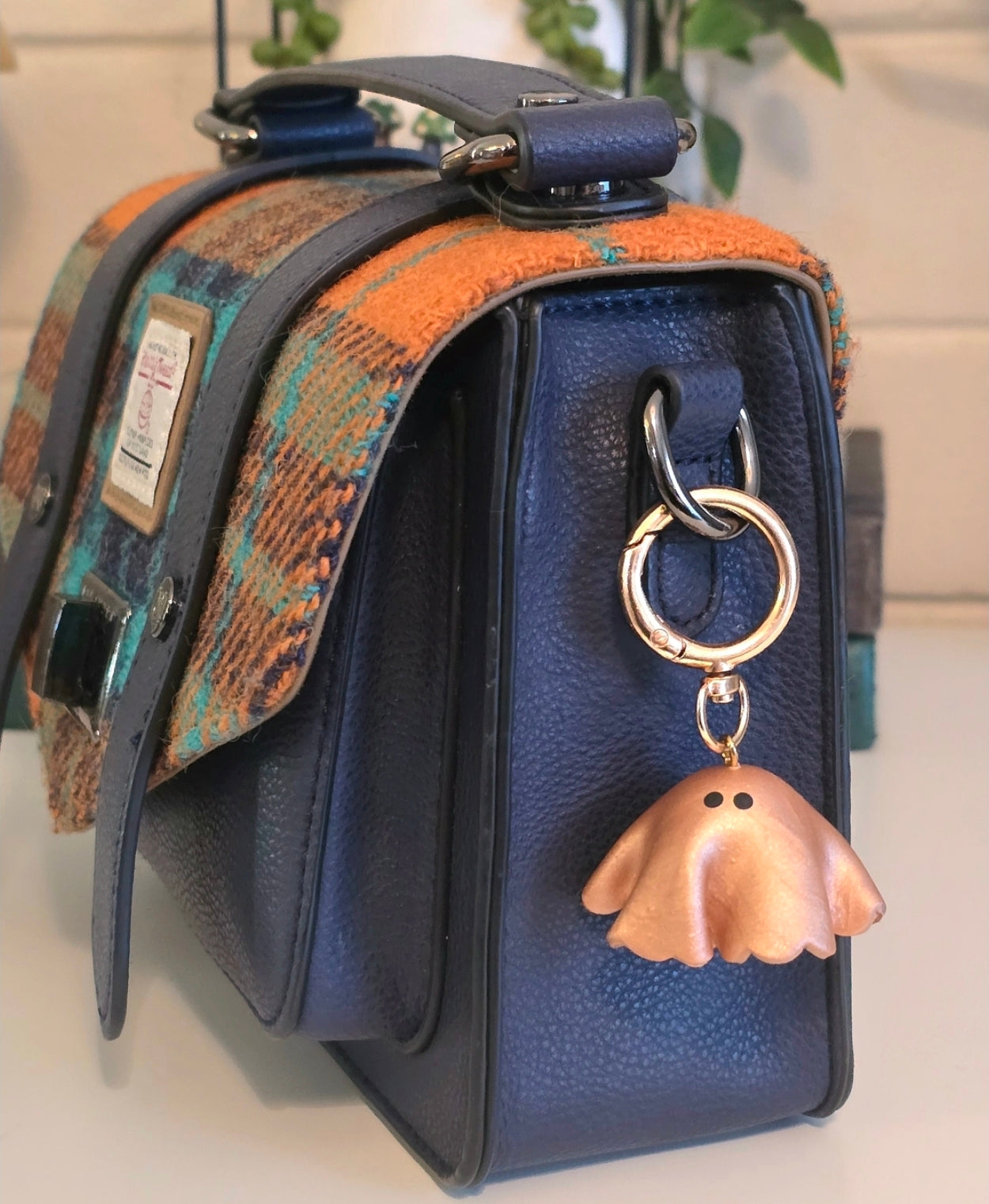 Shimmery Ghostie Bag Charm