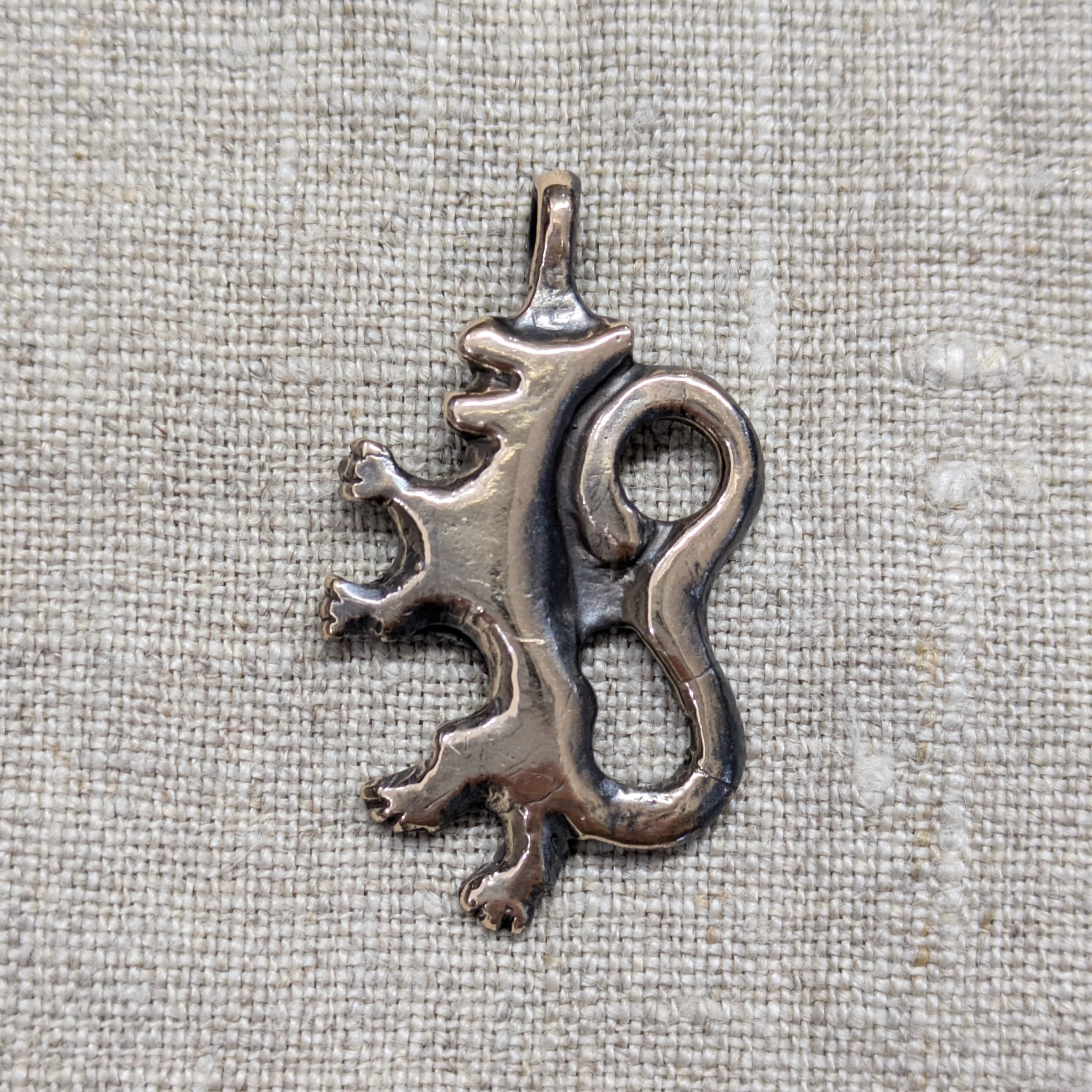 Lion Rampant Pendant