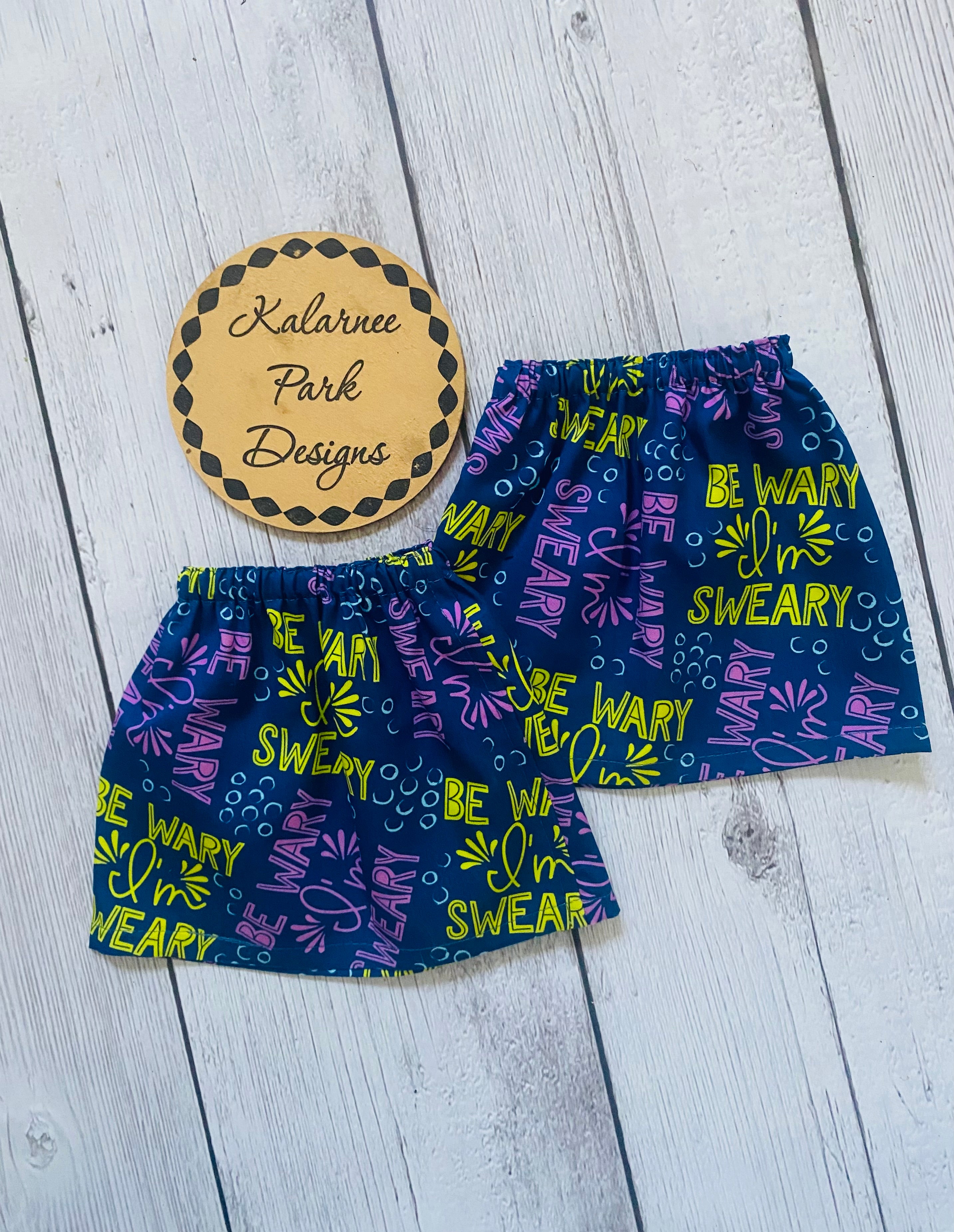 ''Be Wary I'm Sweary" Ladies Sock Savers