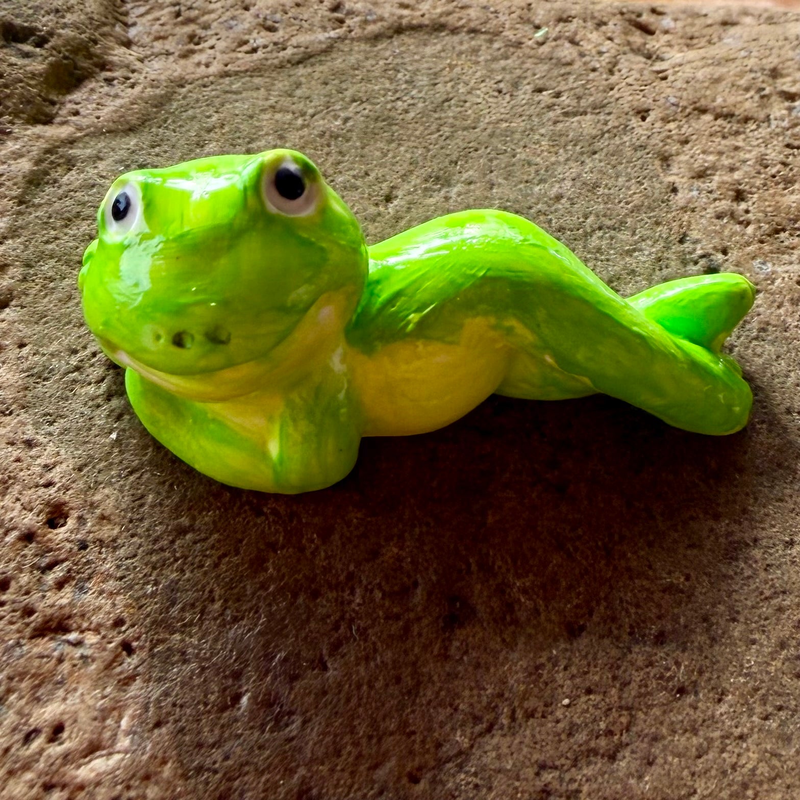 Lime  Green Mini Frog family