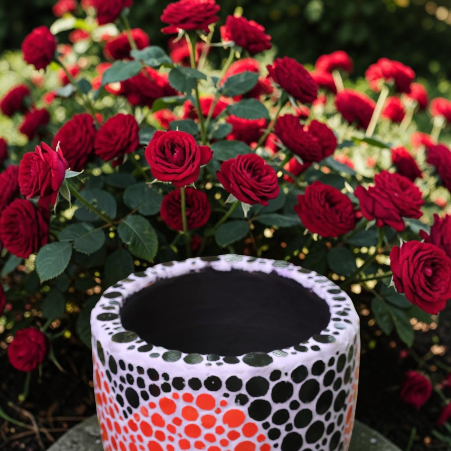 Extra Large Mosaic Plant Pot.