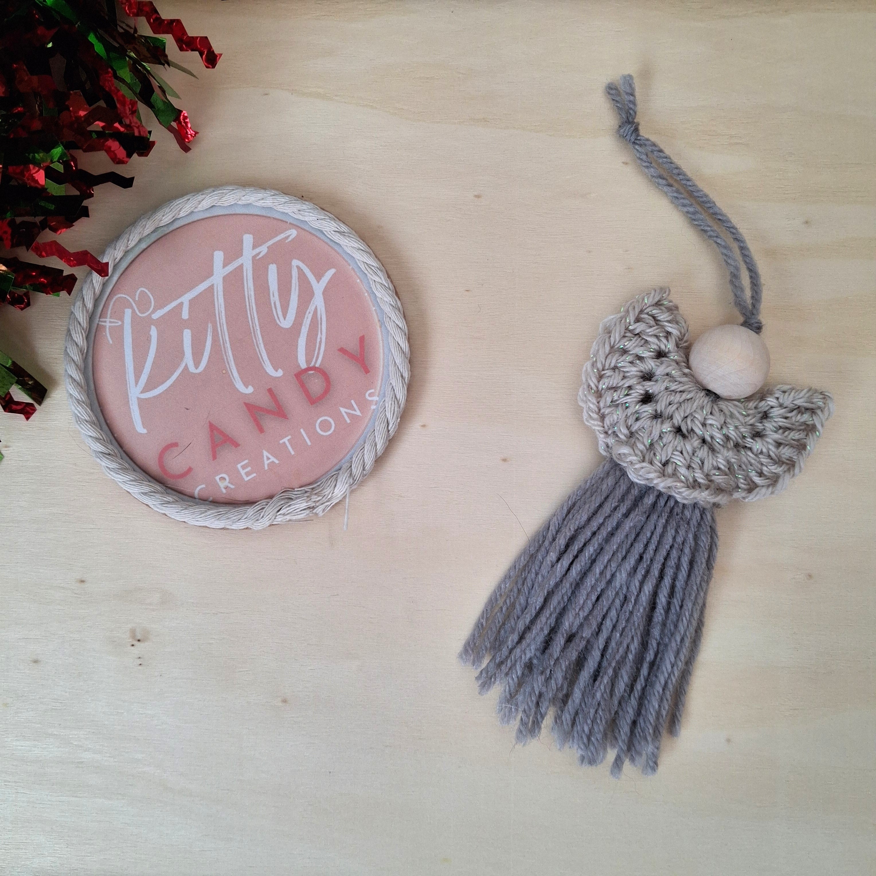 Handmade Crochet Christmas Angel