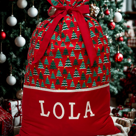 Handmade Personalised Christmas Sack