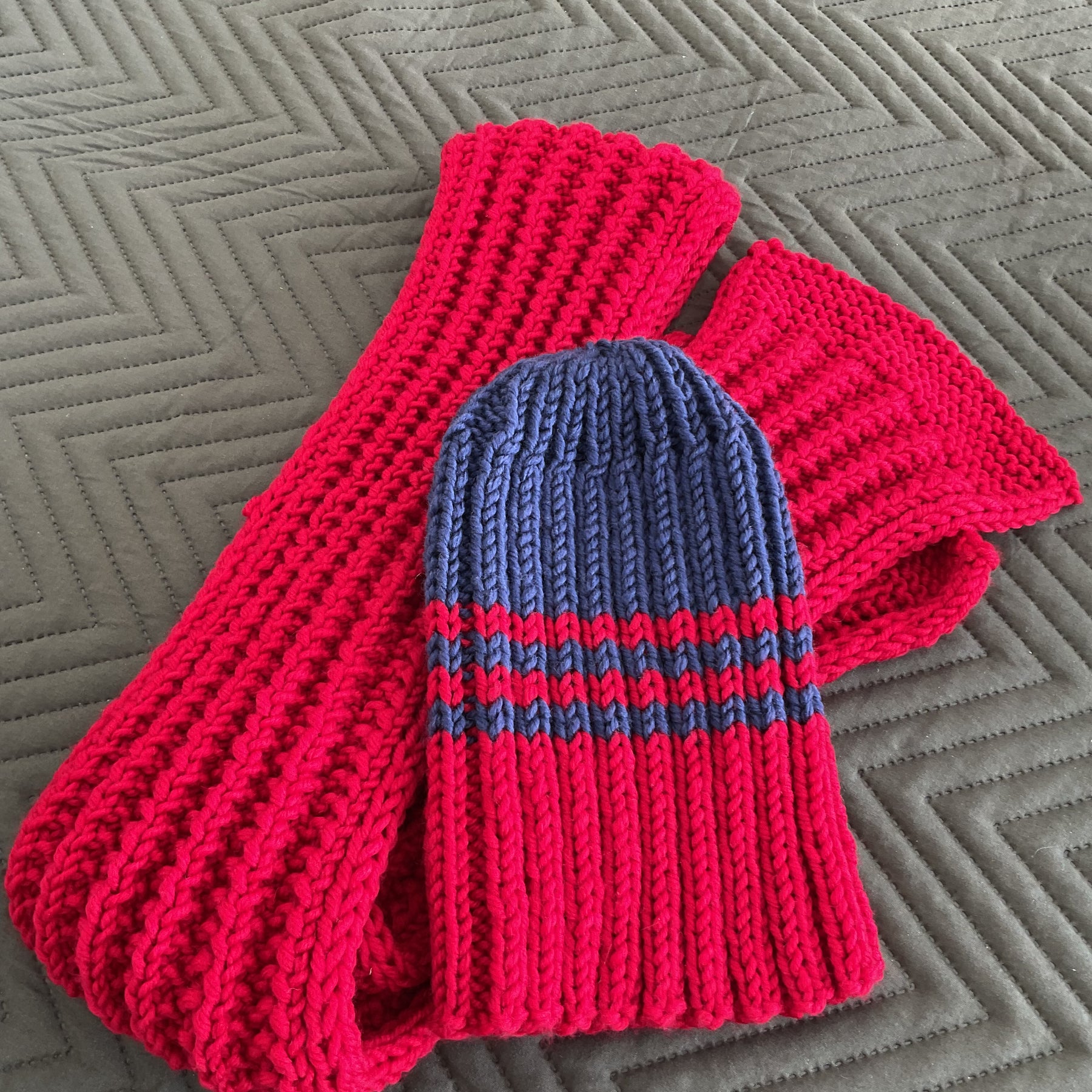 Scarf and Beanie Set
