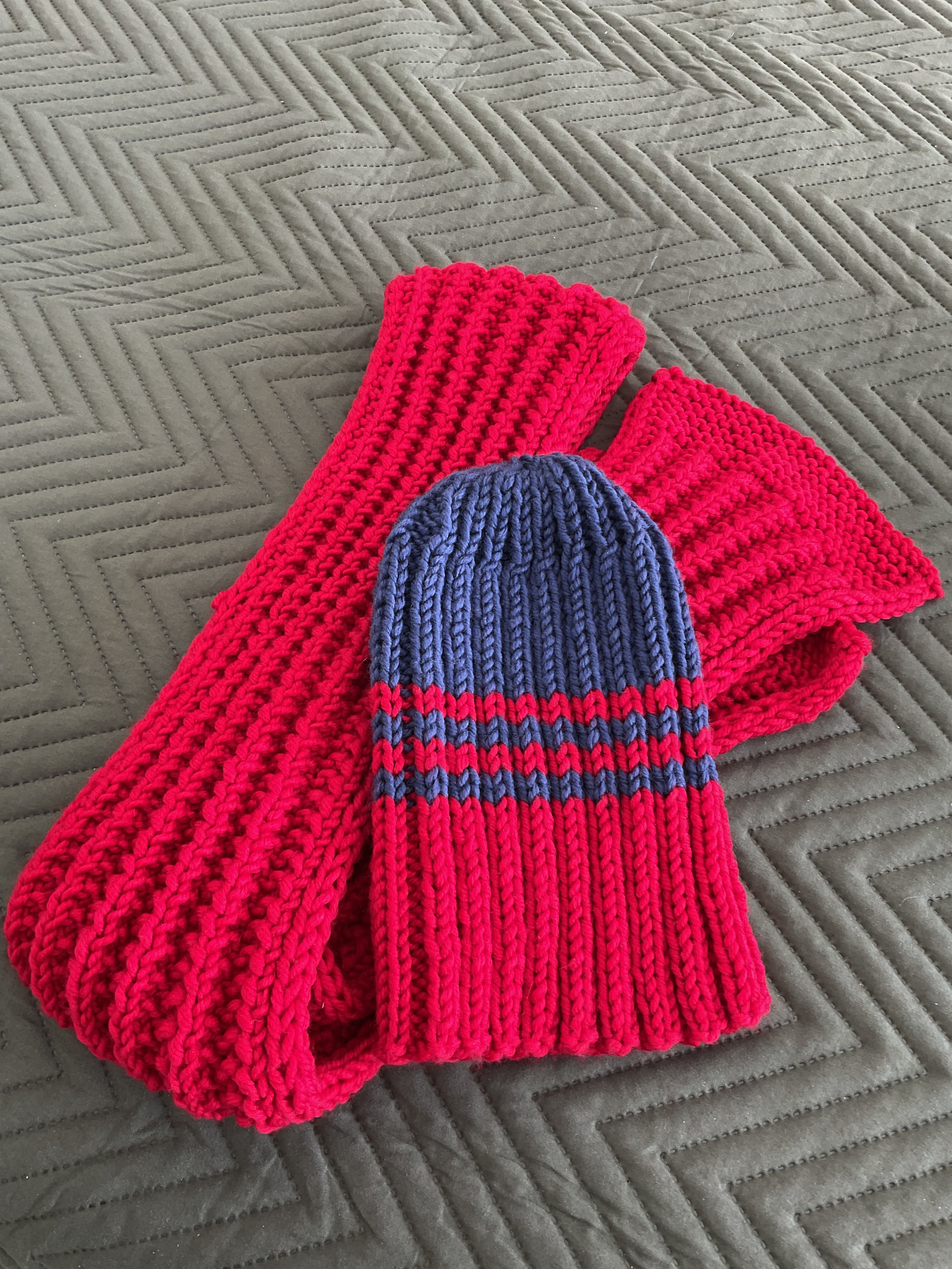 Scarf and Beanie Set