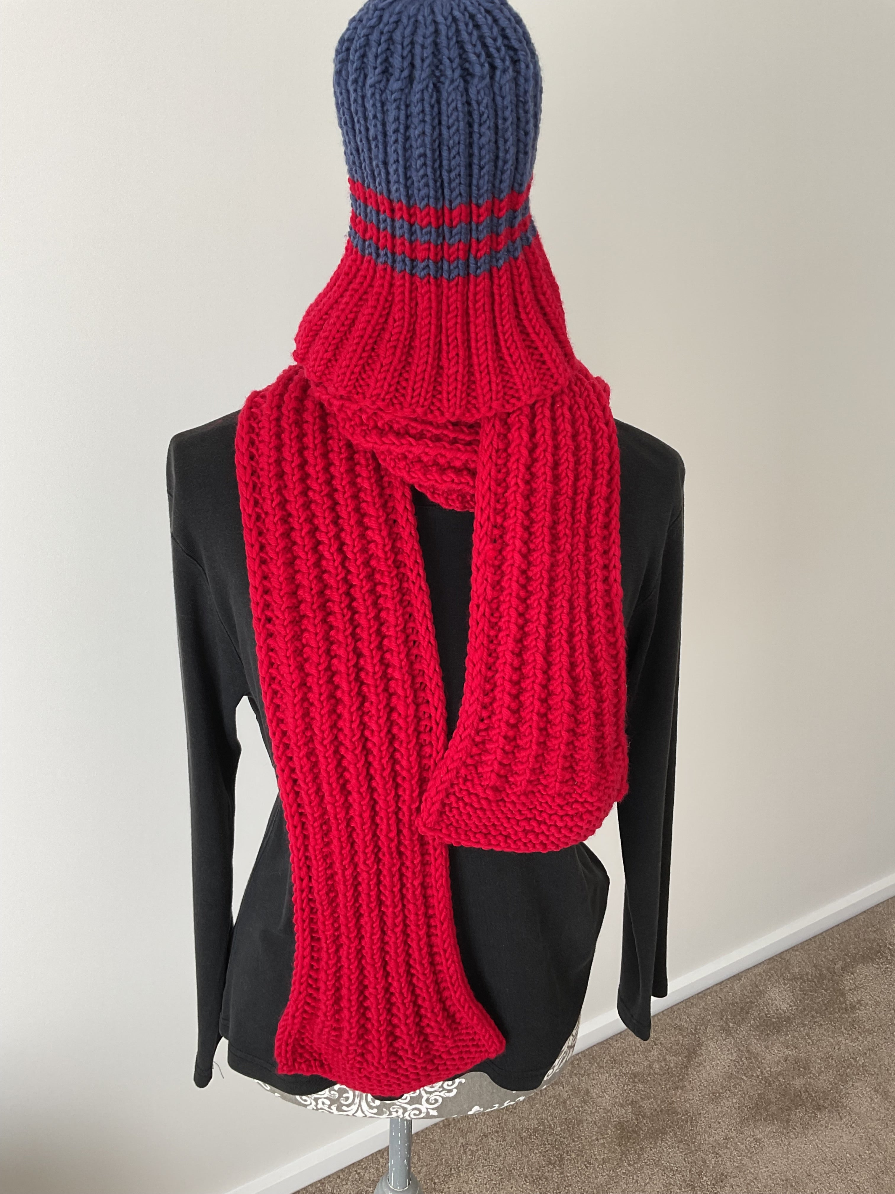 Scarf and Beanie Set