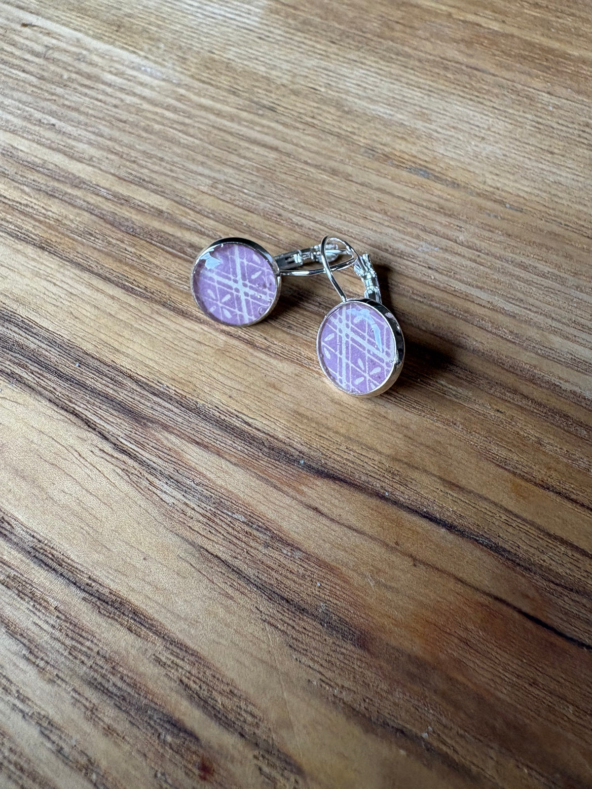 Japanese paper Resin earrings