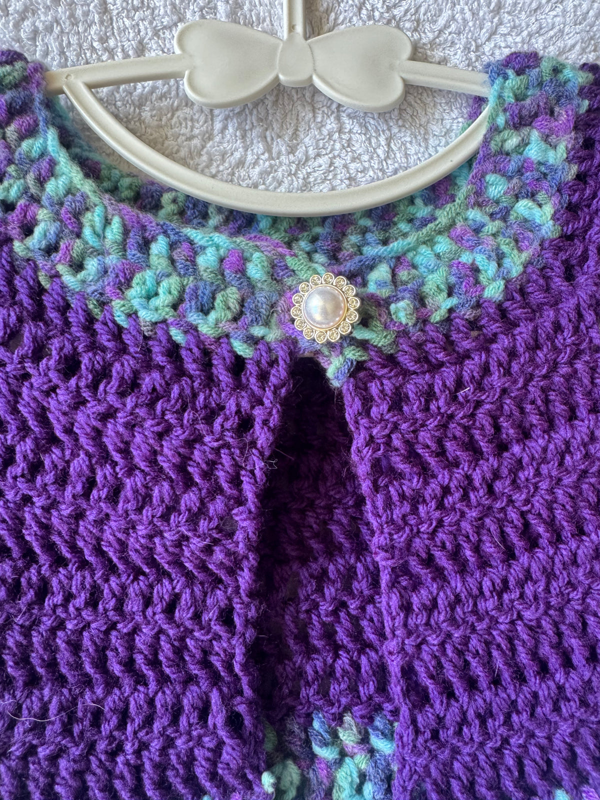 Teal & Purple Tiered Dress Size 0 Maxi Dress