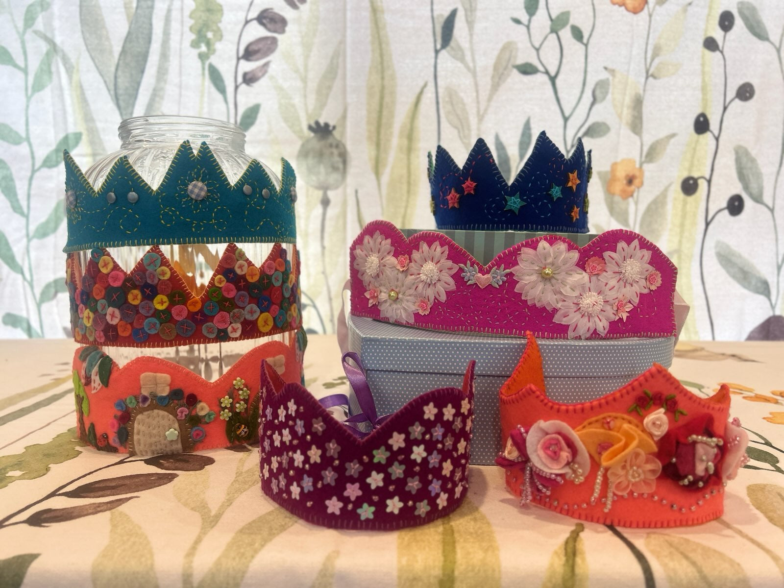 Children’s Felt Crowns for Any Occasion Selection D