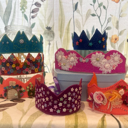 Children’s Felt Crowns for Any Occasion Selection D
