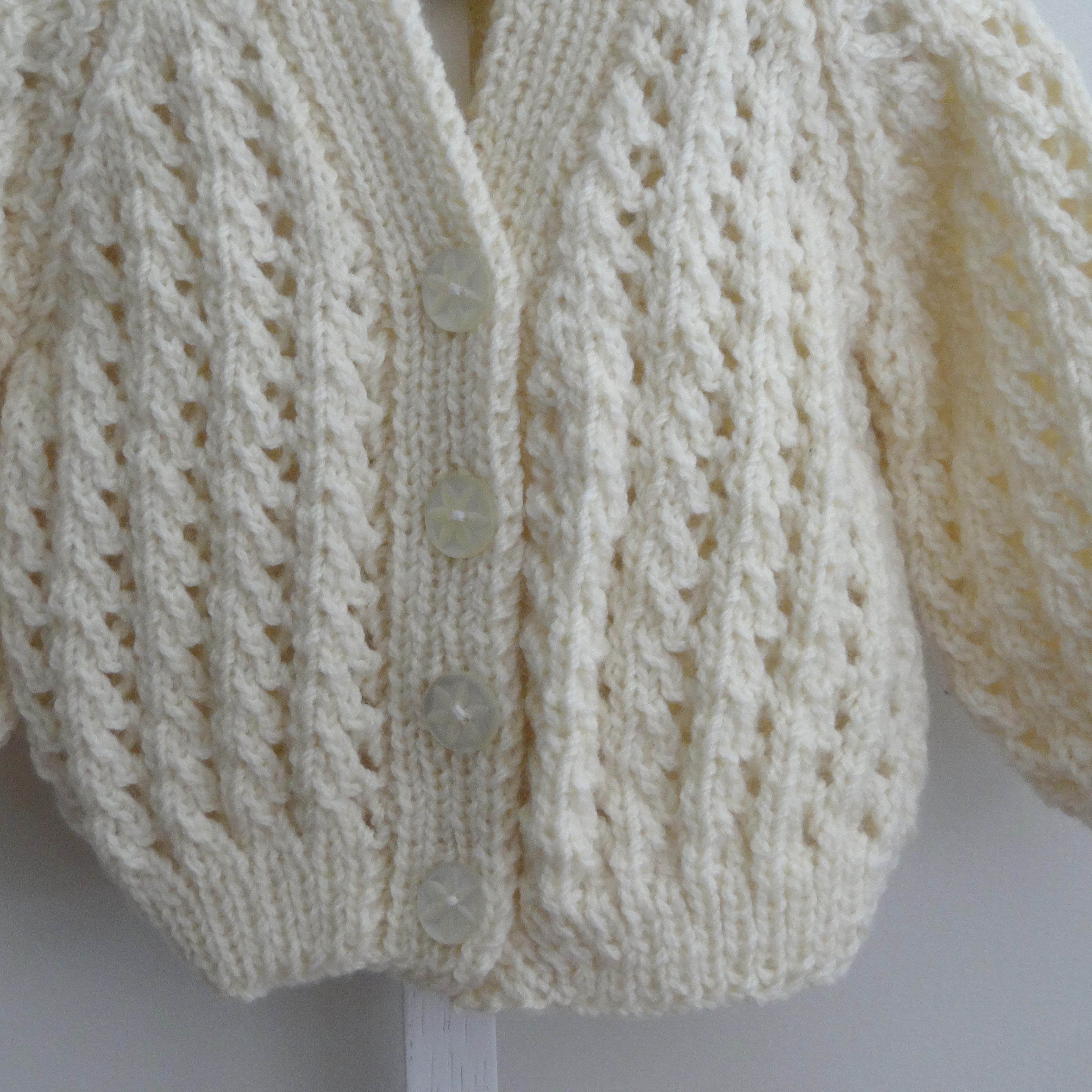 Cream Baby Jumper 3 to 6 months