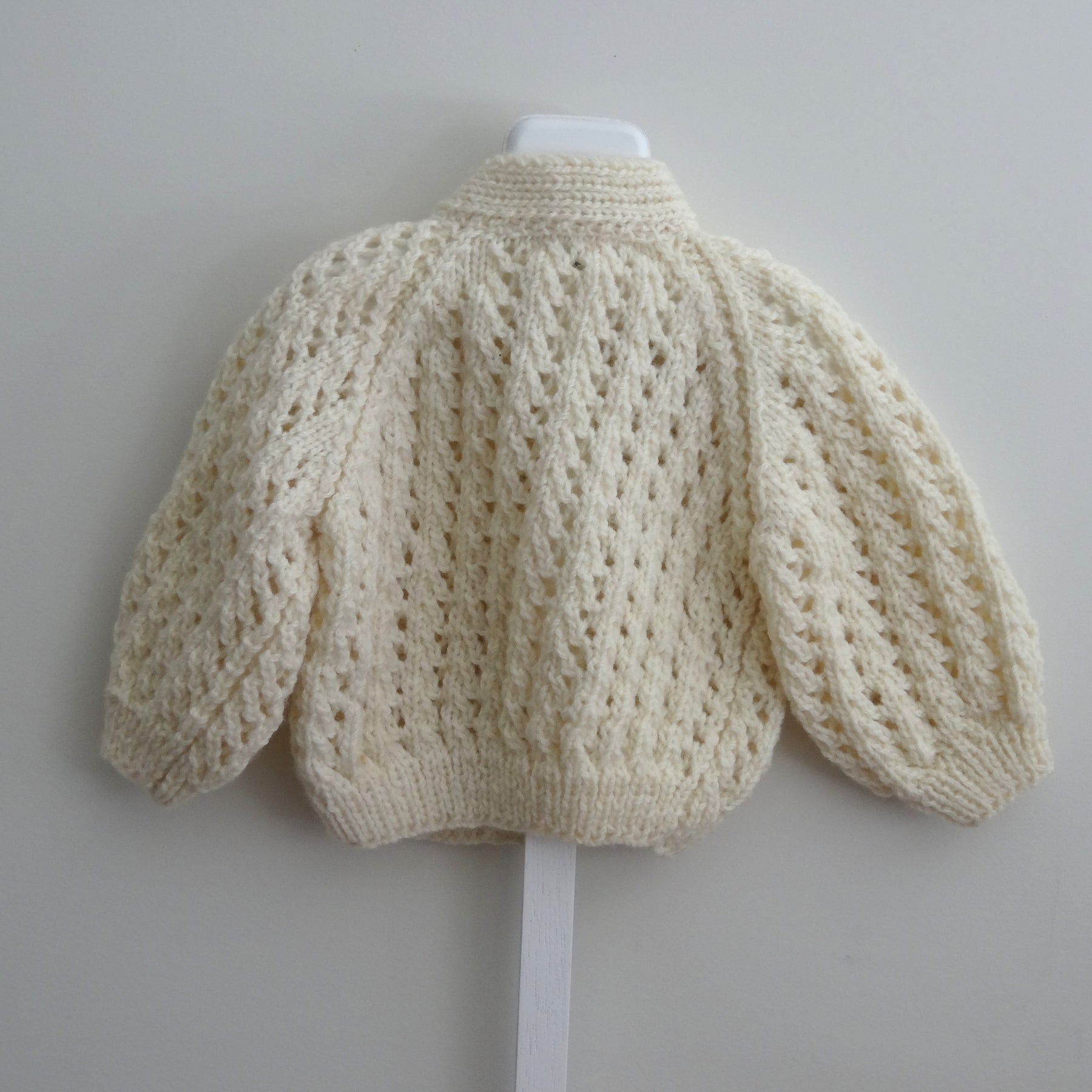 Cream Baby Jumper 3 to 6 months
