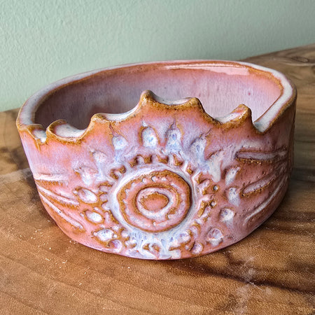 Pretty pink trinket dish
