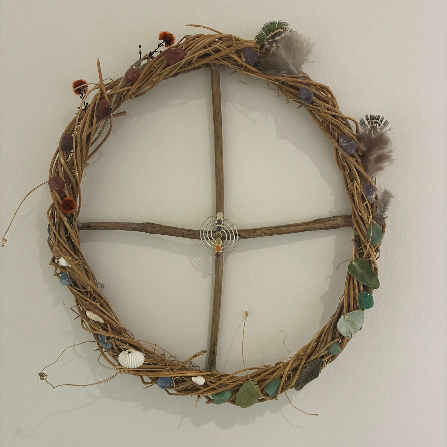 Wreath - "Solar/Earth Cross with Elements