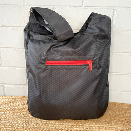 Sling bag with front pocket